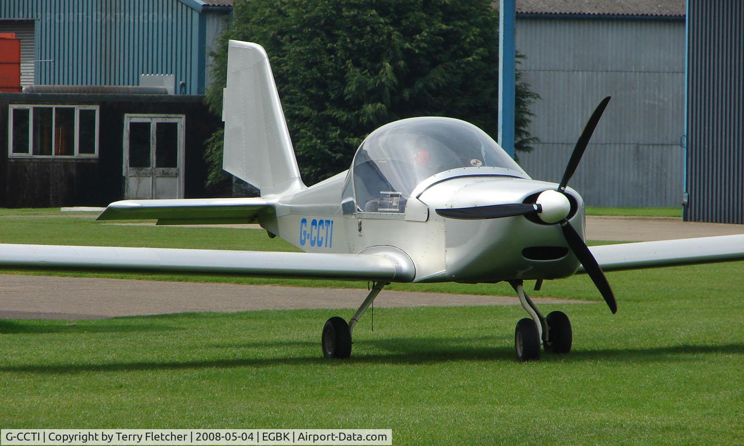 G-CCTI, 2004 Cosmik EV-97 TeamEurostar UK C/N 2009, part of the Sywell GA scene on Tiger Moth Fly-in Day in May 2008