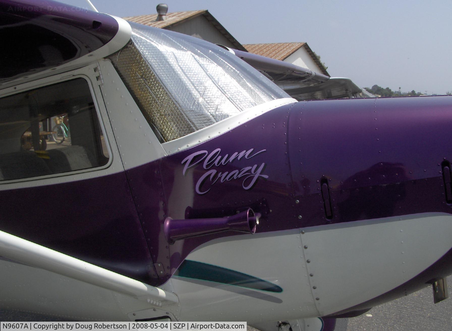 N9607A, 1949 Cessna 140A C/N 15328, 1949 Cessna 140A, 'Plum Crazy', Continental C85 85 Hp