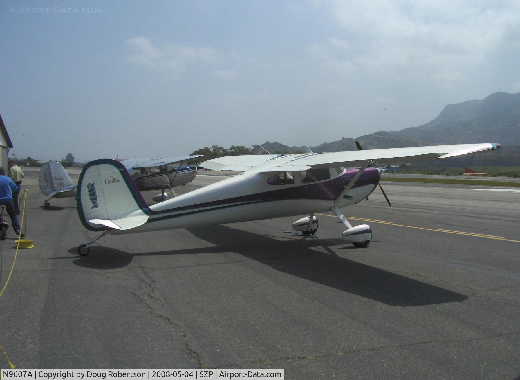 N9607A, 1949 Cessna 140A C/N 15328, 1949 Cessna 140A, 'Plum Crazy', Continental C85 85 Hp