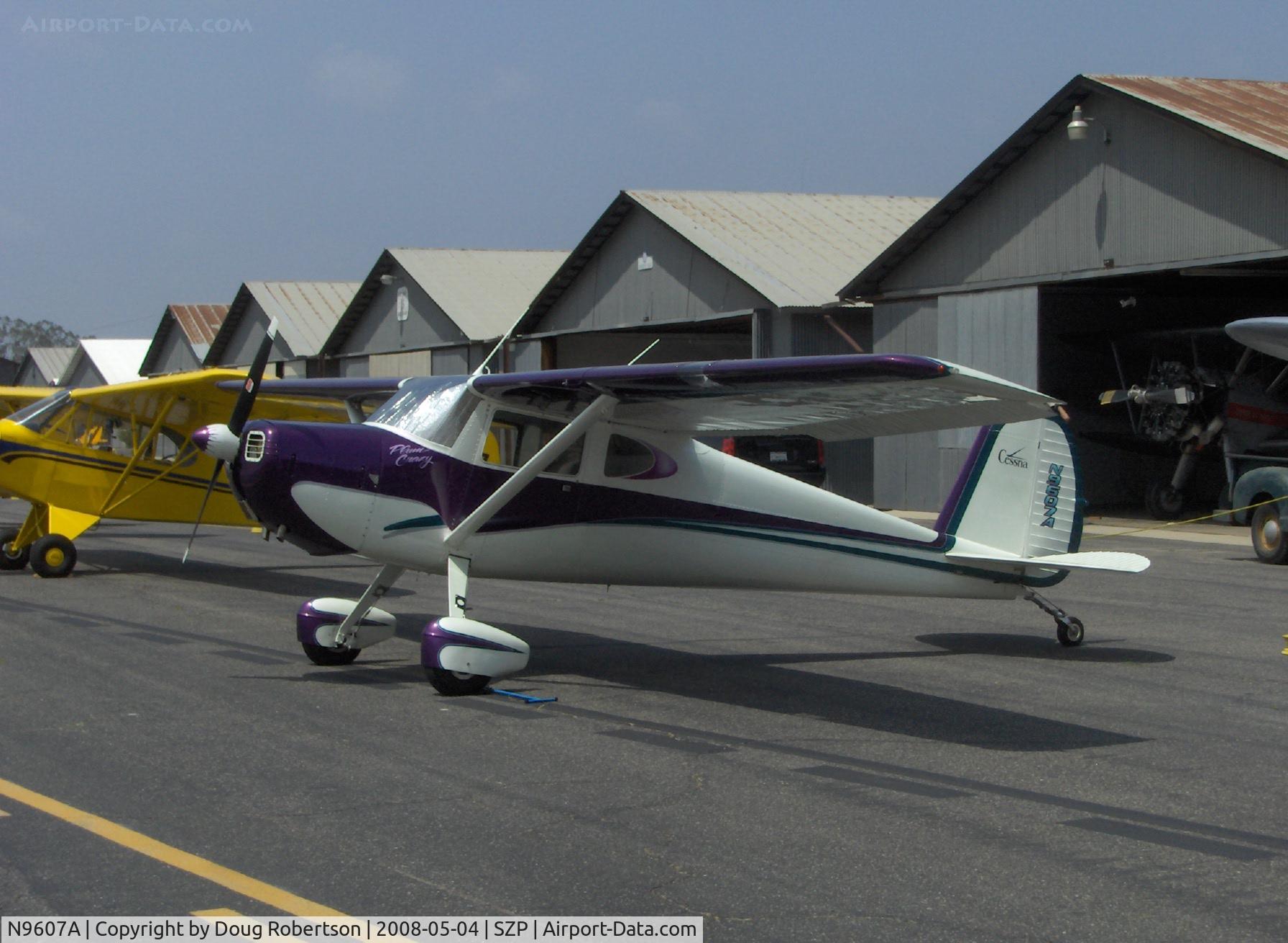 N9607A, 1949 Cessna 140A C/N 15328, 1949 Cessna 140A, 'Plum Crazy', Continental C85 85 Hp