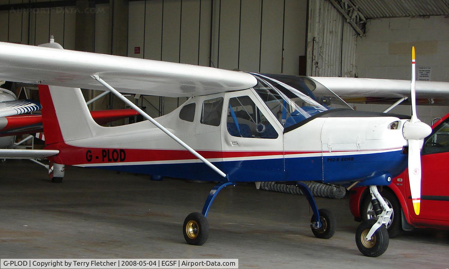 G-PLOD, 2004 Tecnam P-92EM Echo C/N PFA 318-14152, Tecnam Echo at Peterborough Connington