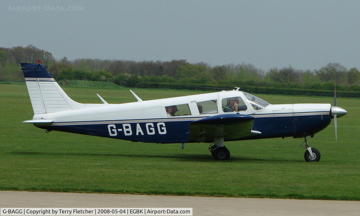 G-BAGG, 1972 Piper PA-32-300 Cherokee Six Cherokee Six C/N 32-7340186, Visitor to  the Sywell GA scene on Tiger Moth Fly-in Day in May 2008