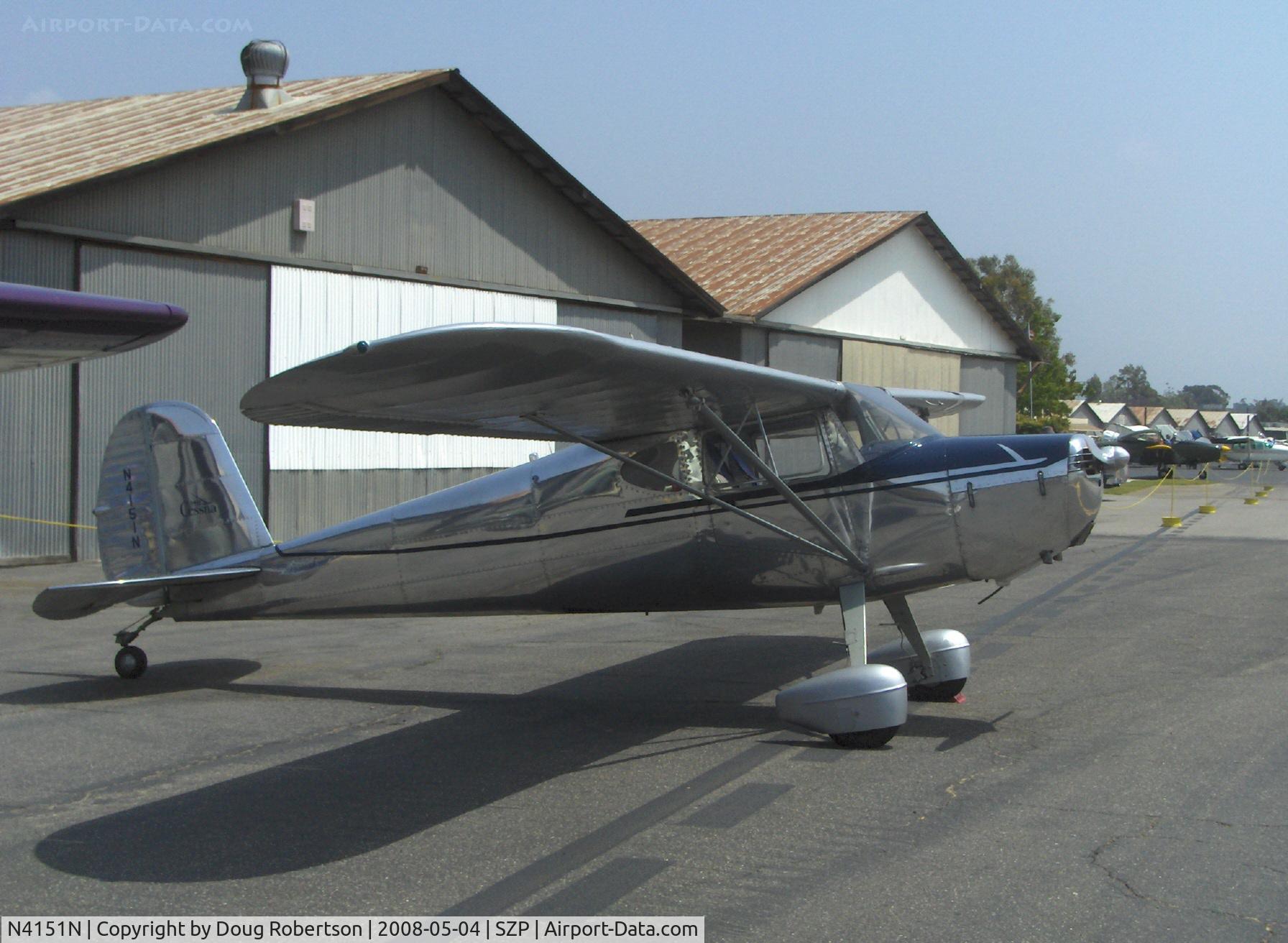 N4151N, 1947 Cessna 140 C/N 13873, 1947 Cessna 140, Continental C85 85 Hp