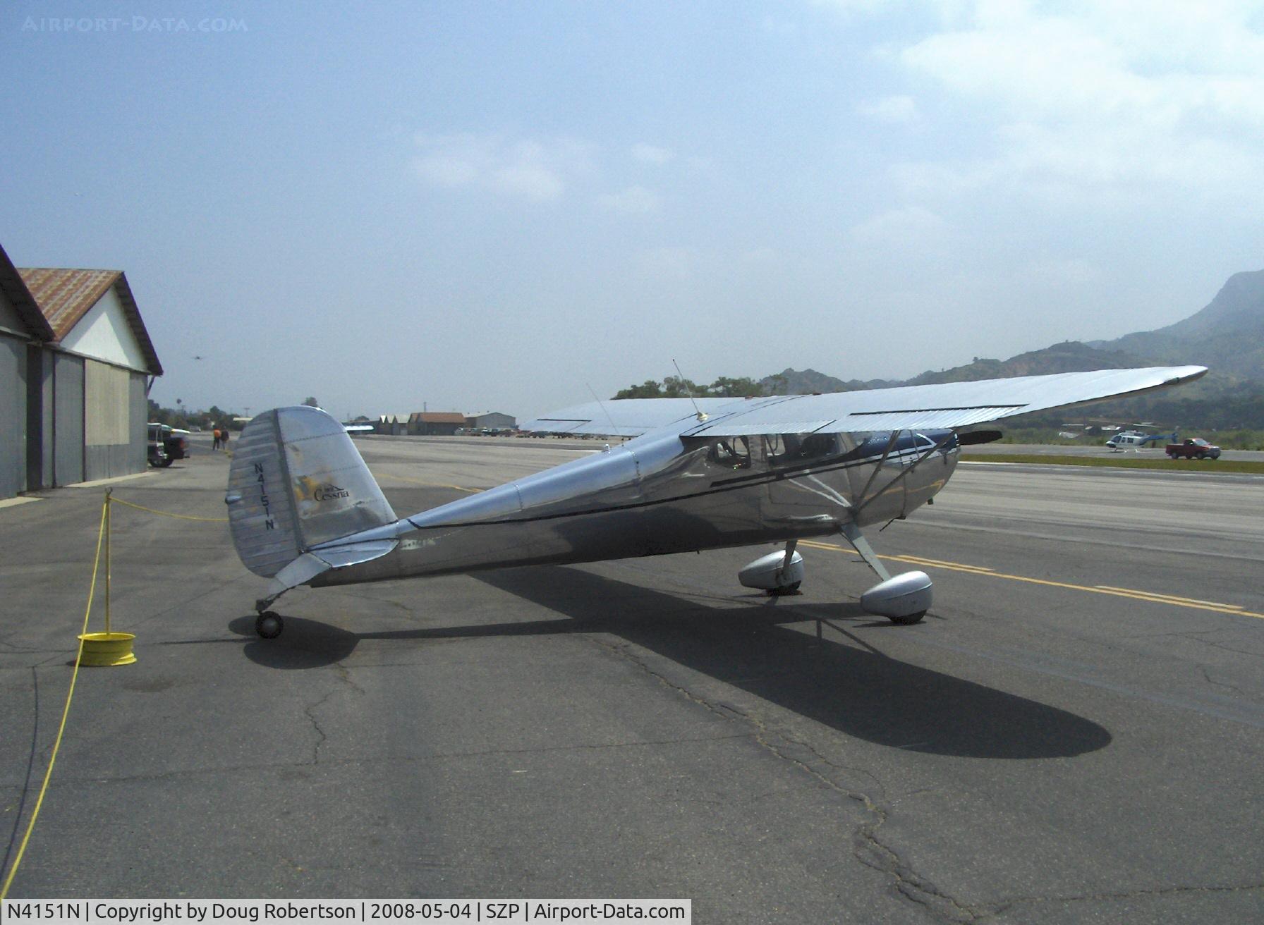 N4151N, 1947 Cessna 140 C/N 13873, 1947 Cessna 140, Continental C85 85 Hp