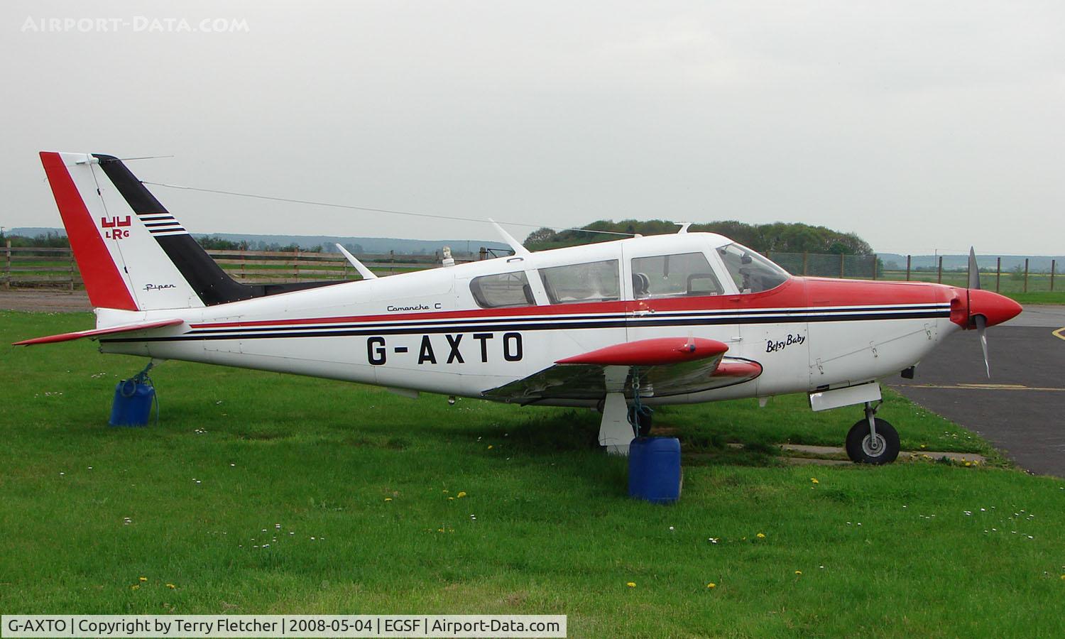 G-AXTO, 1969 Piper PA-24-260 Comanche C C/N 24-4900, Piper Pa-24-260 at Peterborough Connington
