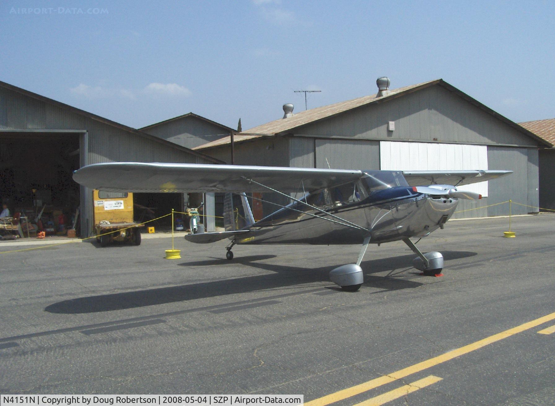 N4151N, 1947 Cessna 140 C/N 13873, 1947 Cessna 140, Continental C85 85 Hp