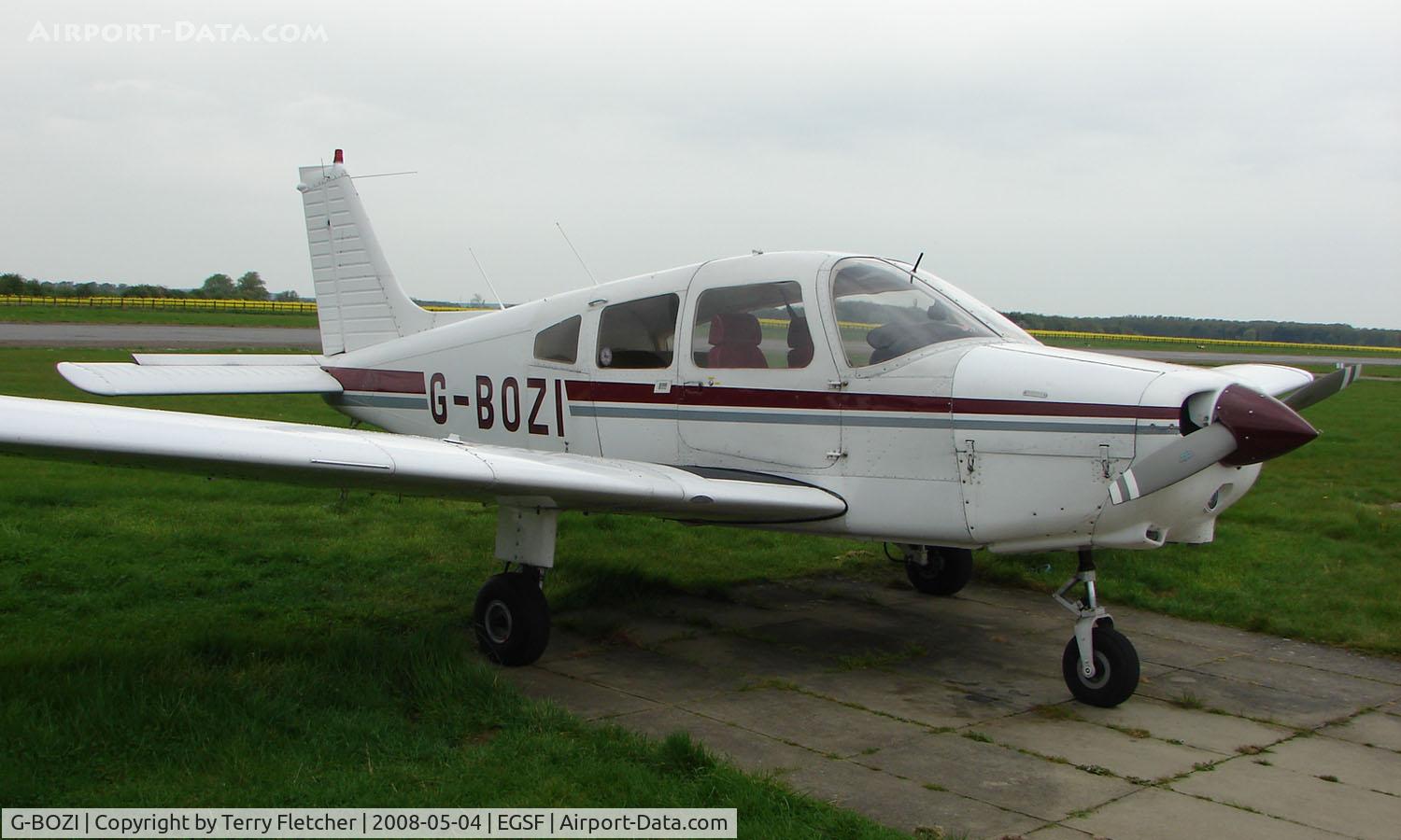 G-BOZI, 1981 Piper PA-28-161 C/N 28-8116120, Piper Pa-28-161  at Peterborough Conington