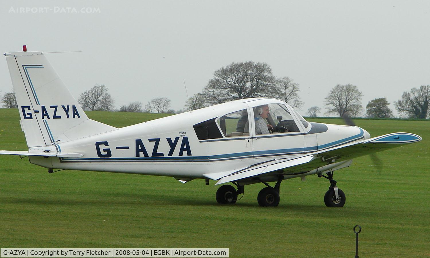 G-AZYA, 1964 Gardan GY-80-160 Horizon C/N 57, No mistaking the registration of this aircraft !!!