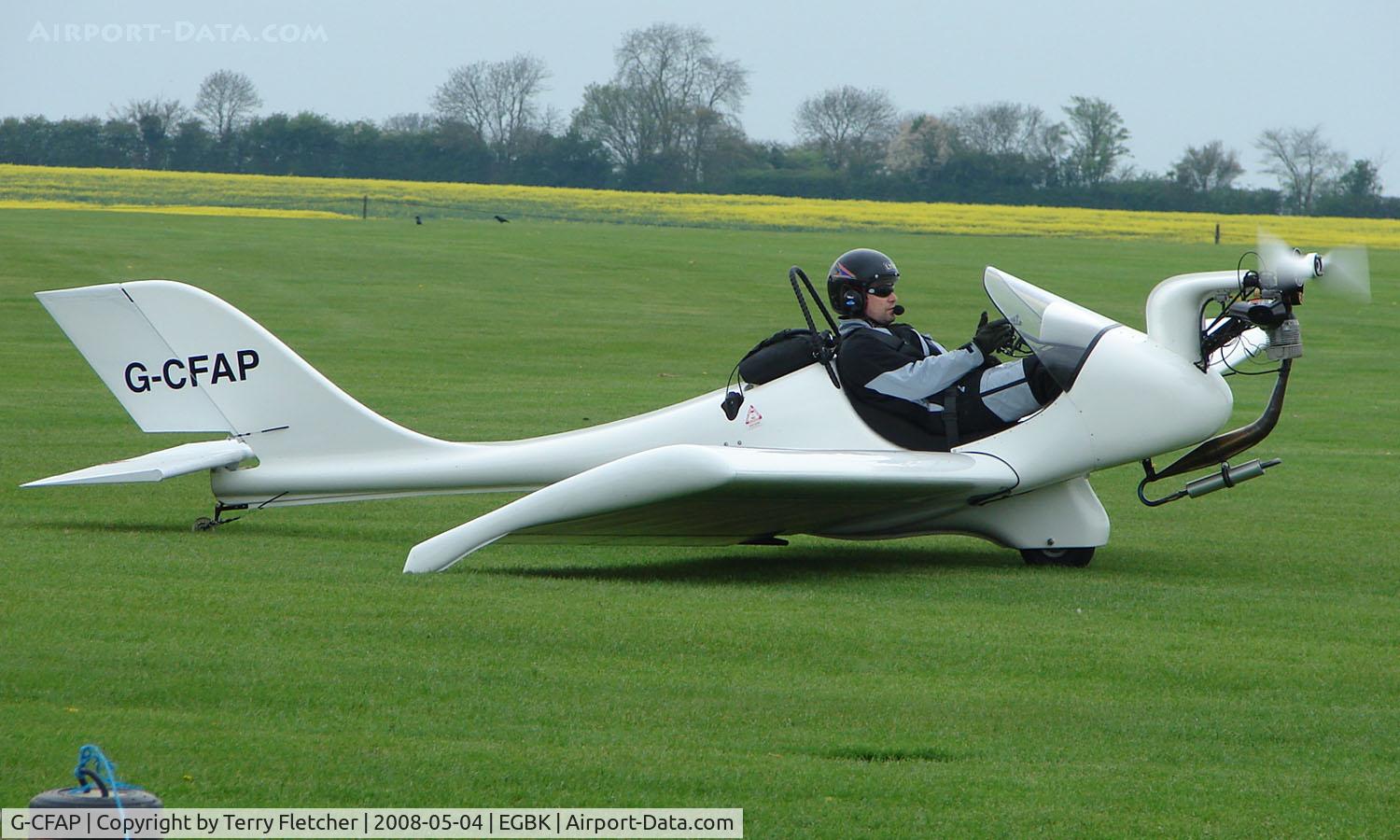G-CFAP, 2008 Interplane ZJ-Viera C/N A5/08M, I imagine it takes alot of courage to fly this type of aircraft for the first time !!
