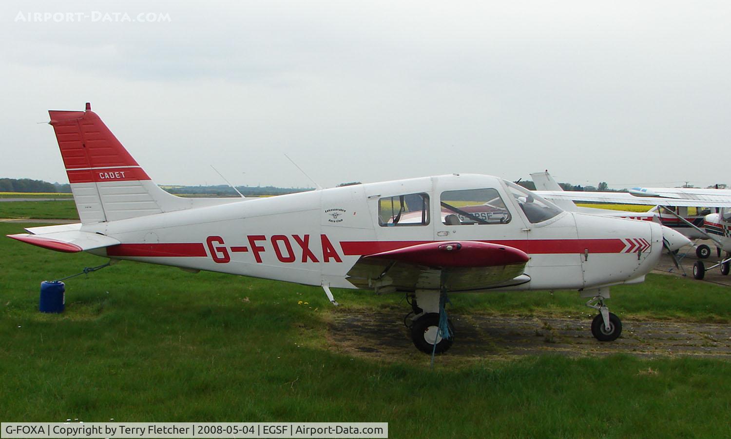 G-FOXA, 1988 Piper PA-28-161 Cadet C/N 2841240, Piper Pa-28-161  at Peterborough Conington