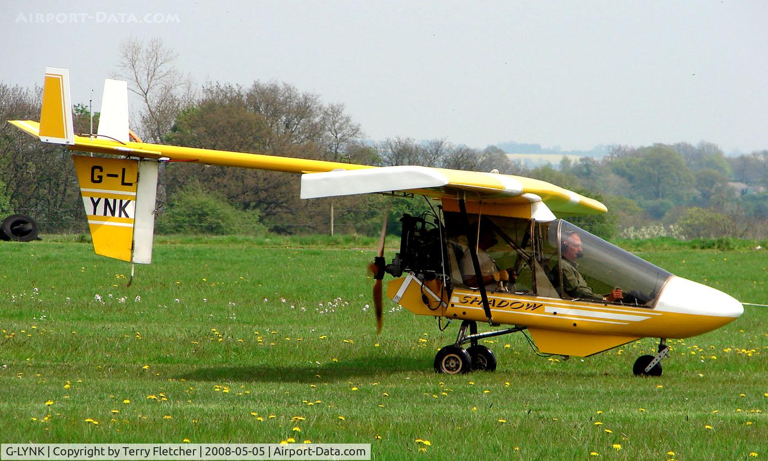 G-LYNK, 1998 CFM Shadow Series DD C/N 303-DD, Microlight at Darley Moor strip