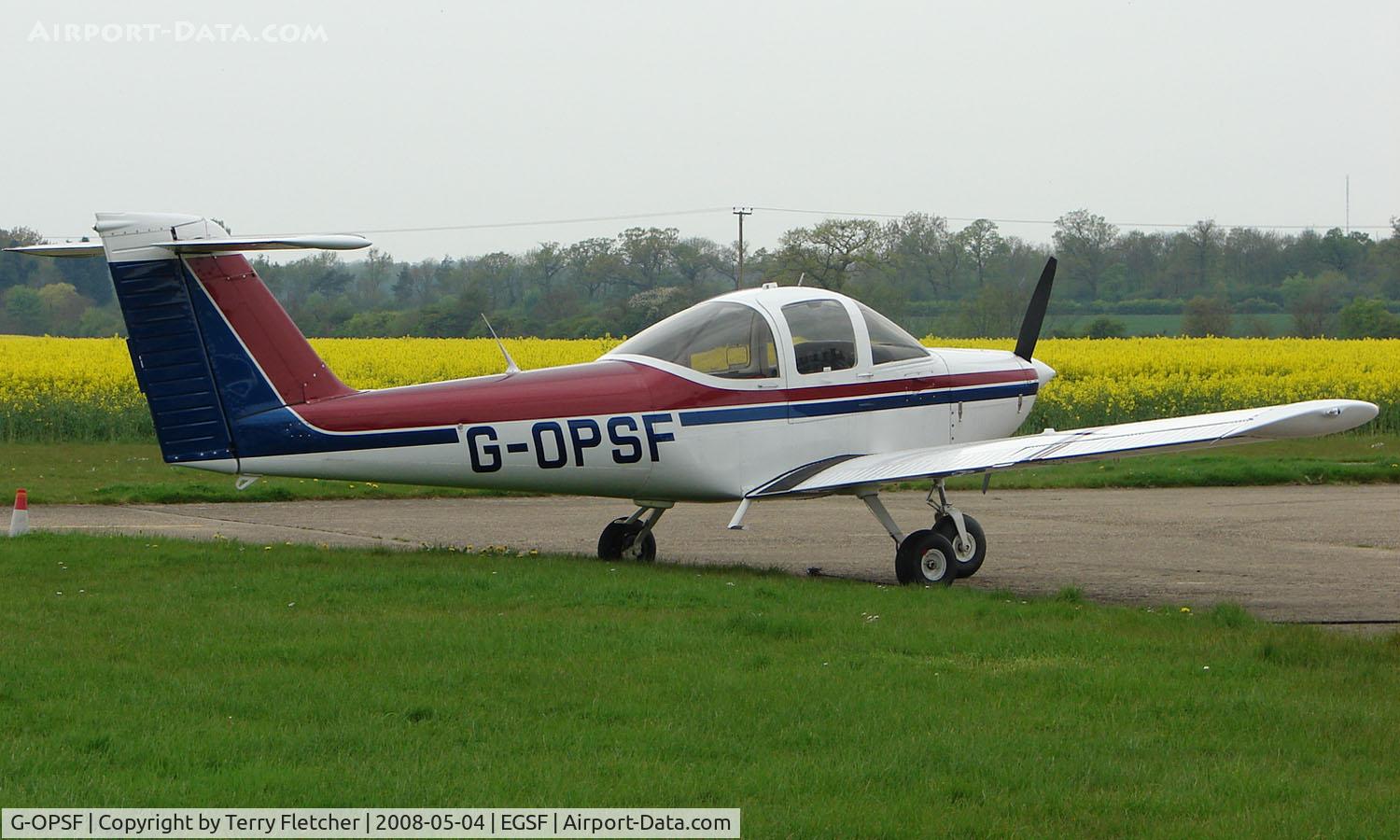 G-OPSF, 1979 Piper PA-38-112 Tomahawk Tomahawk C/N 38-79A0998, Piper Tomahawk  at Peterborough Conington