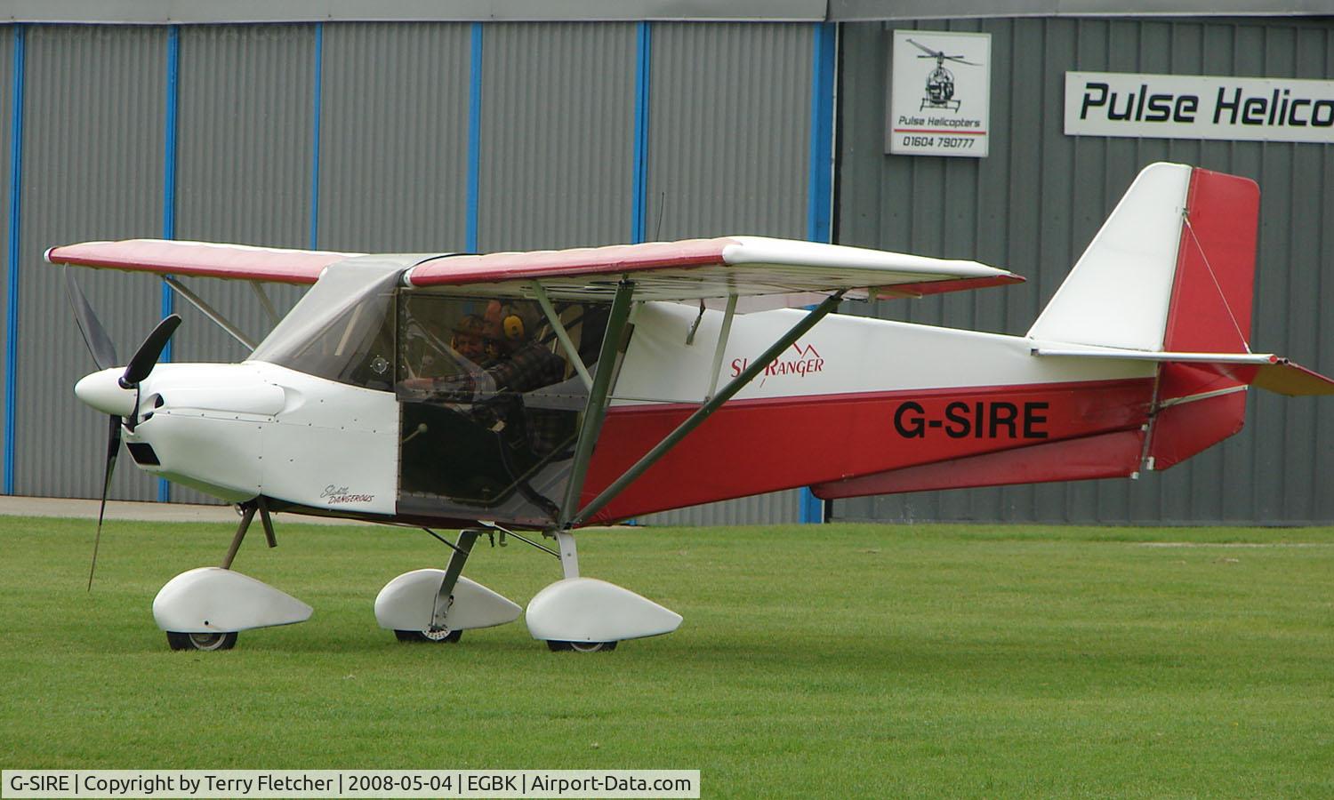 G-SIRE, 2007 Skyranger Swift 912S(1) C/N BMAA/HB/531, part of the Sywell GA scene on Tiger Moth Fly-in Day in May 2008