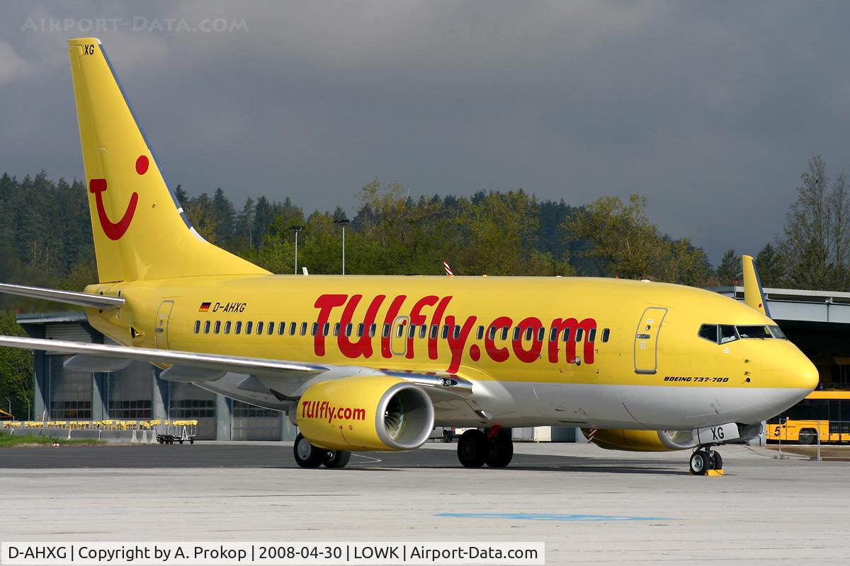 D-AHXG, 2008 Boeing 737-7K5 C/N 35140, First visit of this 