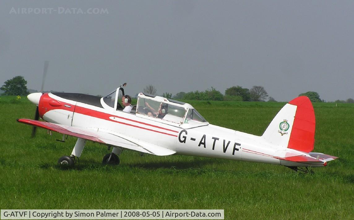 G-ATVF, 1966 De Havilland DHC-1 Chipmunk 22 C/N C1/0265, Chipmunk on glider-tug duties at Haddenham