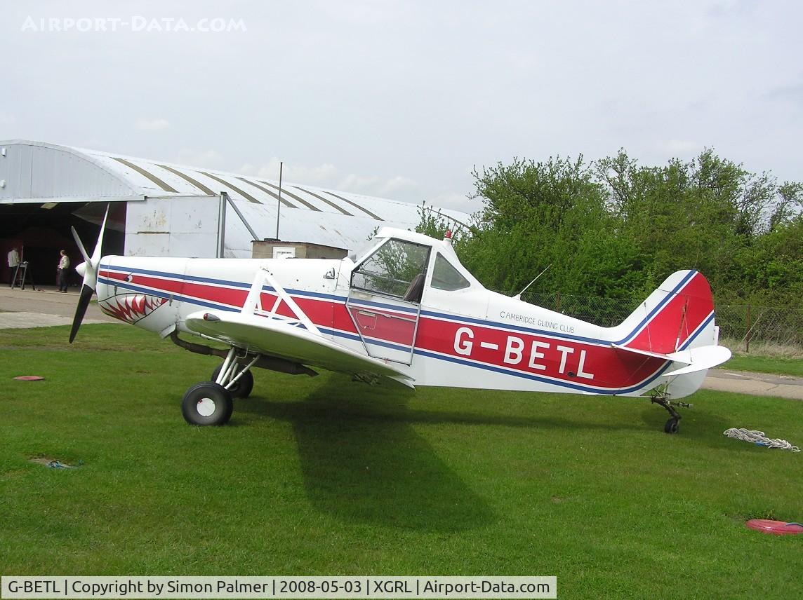 G-BETL, 1976 Piper PA-25-235 Pawnee C/N 25-7656016, Pawnee glider-tug at Gransden Lodge