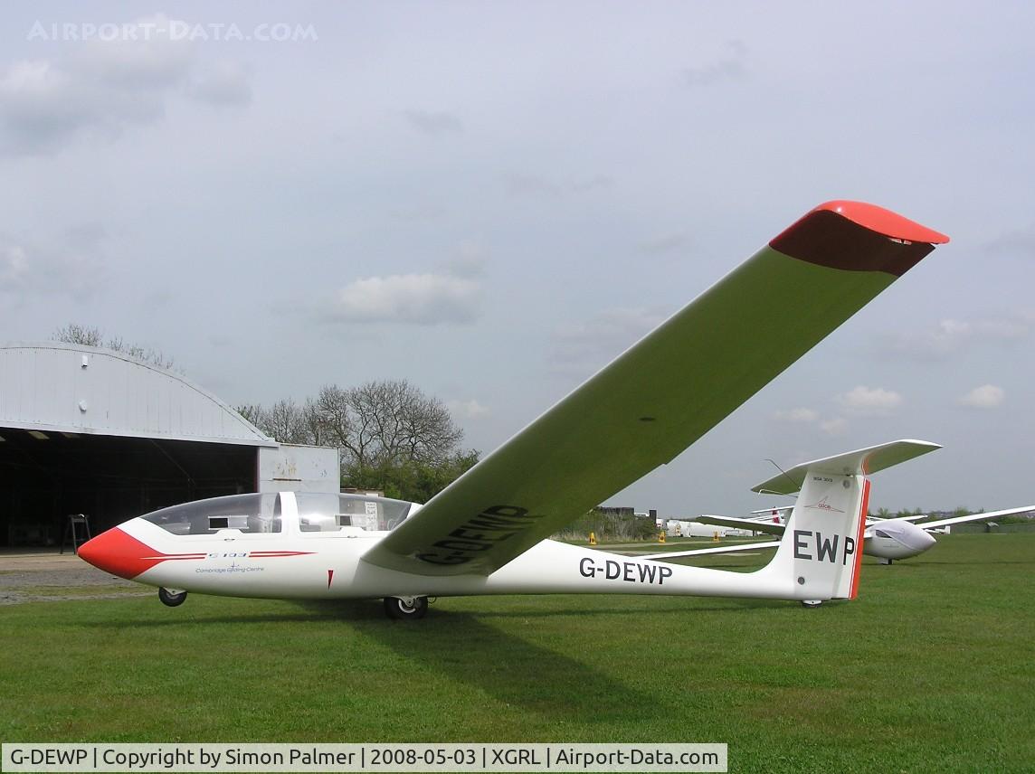 G-DEWP, 1984 Grob G-103A Viking TX1 C/N 33892-K-130, Grob G103 Twin at Gransden