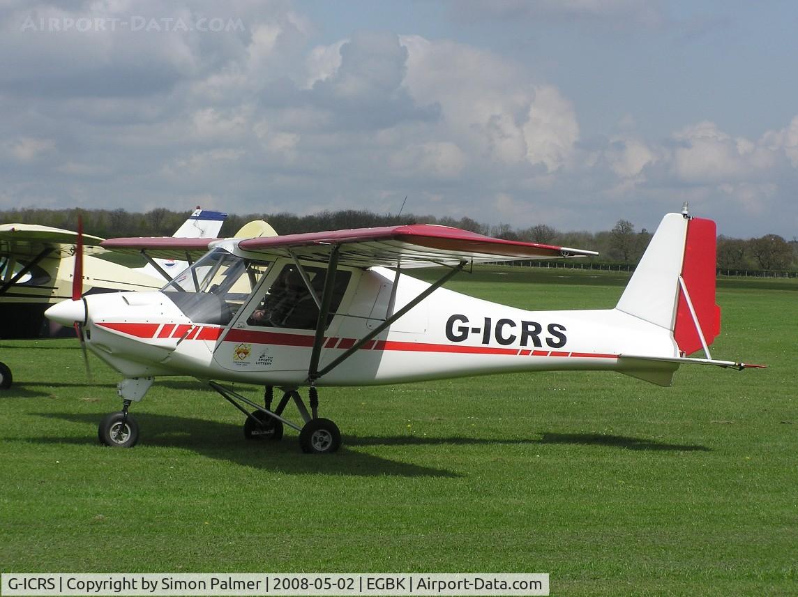 G-ICRS, 2002 Comco Ikarus C42 FB UK C/N PFA 322-13873, Ikarus C42 visiting Sywell