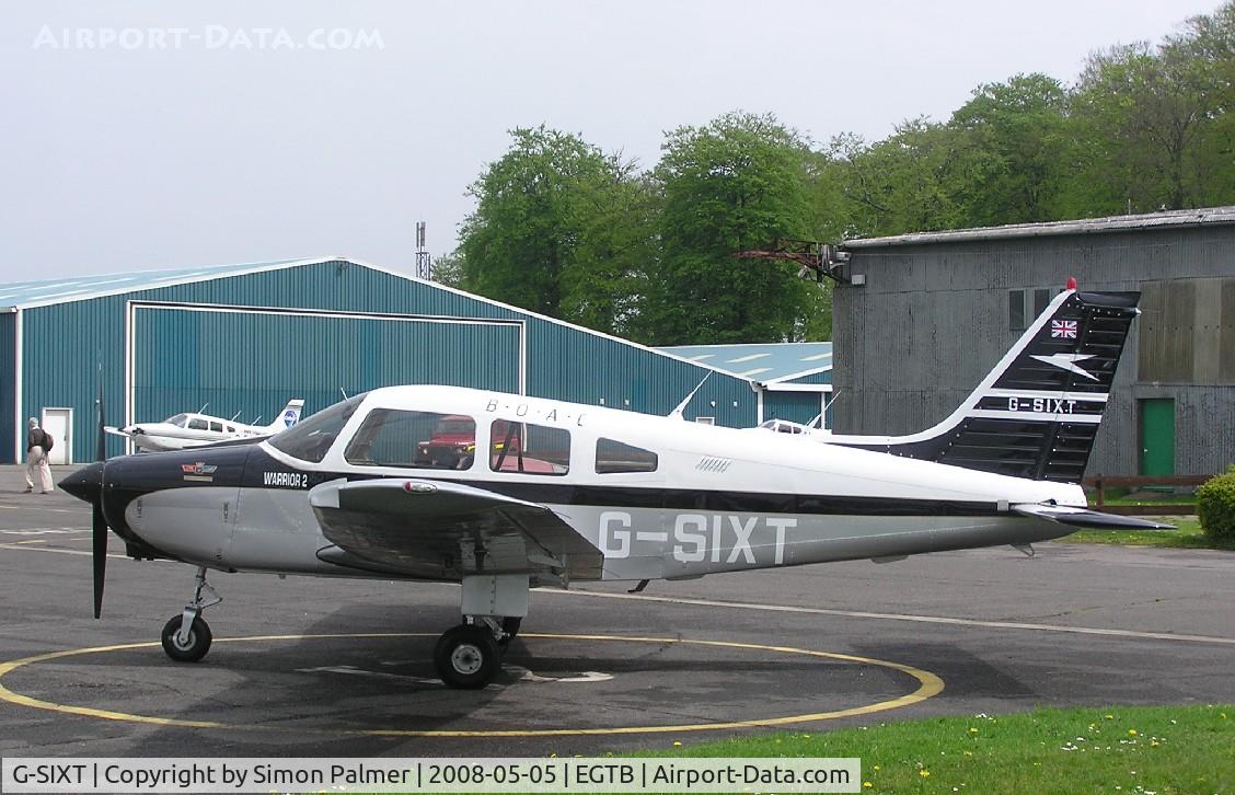 G-SIXT, 1988 Piper PA-28-161 Cherokee Warrior II C/N 2816056, PA-28 in Flying Club's 60th anniversary marks
