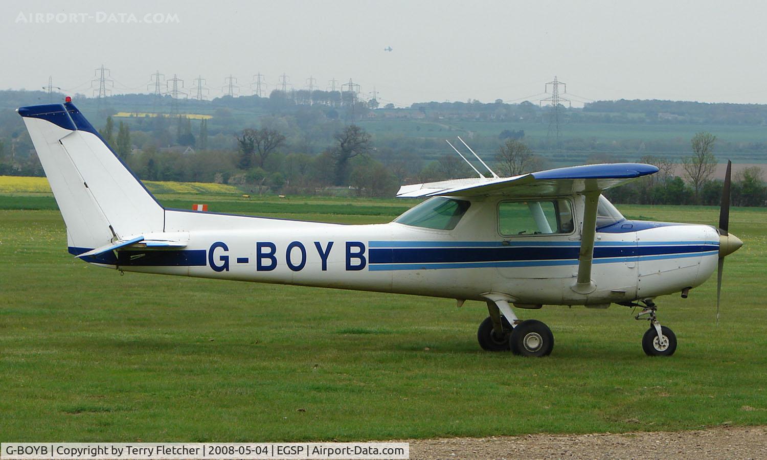 G-BOYB, 1980 Cessna A152 Aerobat C/N A152-0928, Cessna A152 at Sibson