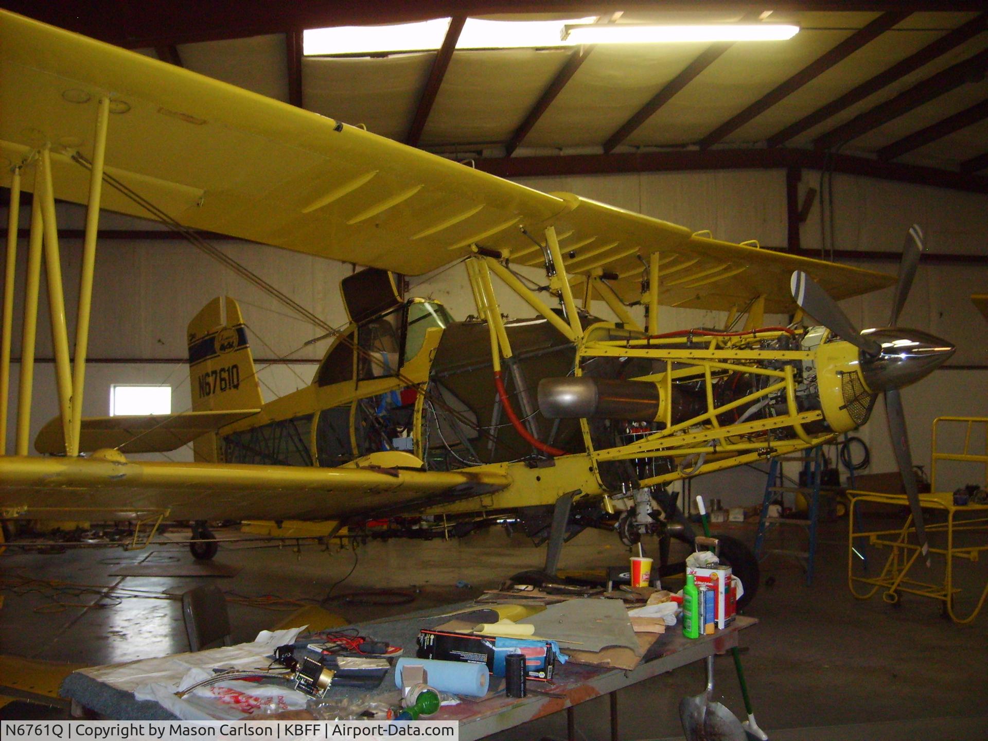N6761Q, 1974 Grumman-Schweizer G-164A C/N 1352, G-164-A with Garrett TPE-331-2 series conversion