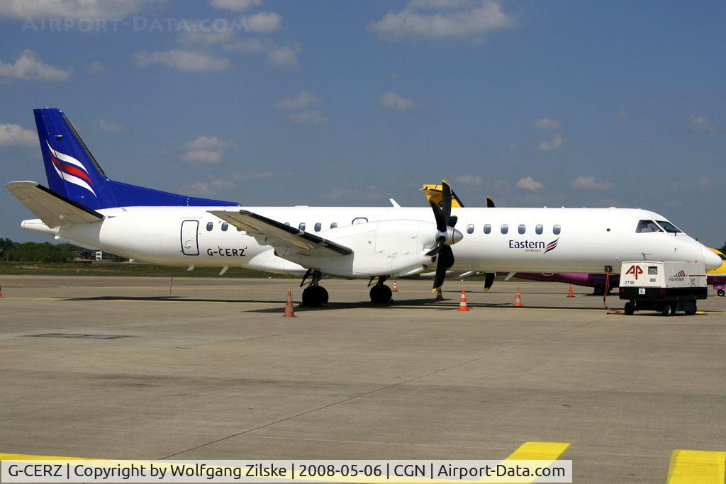 G-CERZ, 1997 Saab 2000 C/N 2000-042, visitor