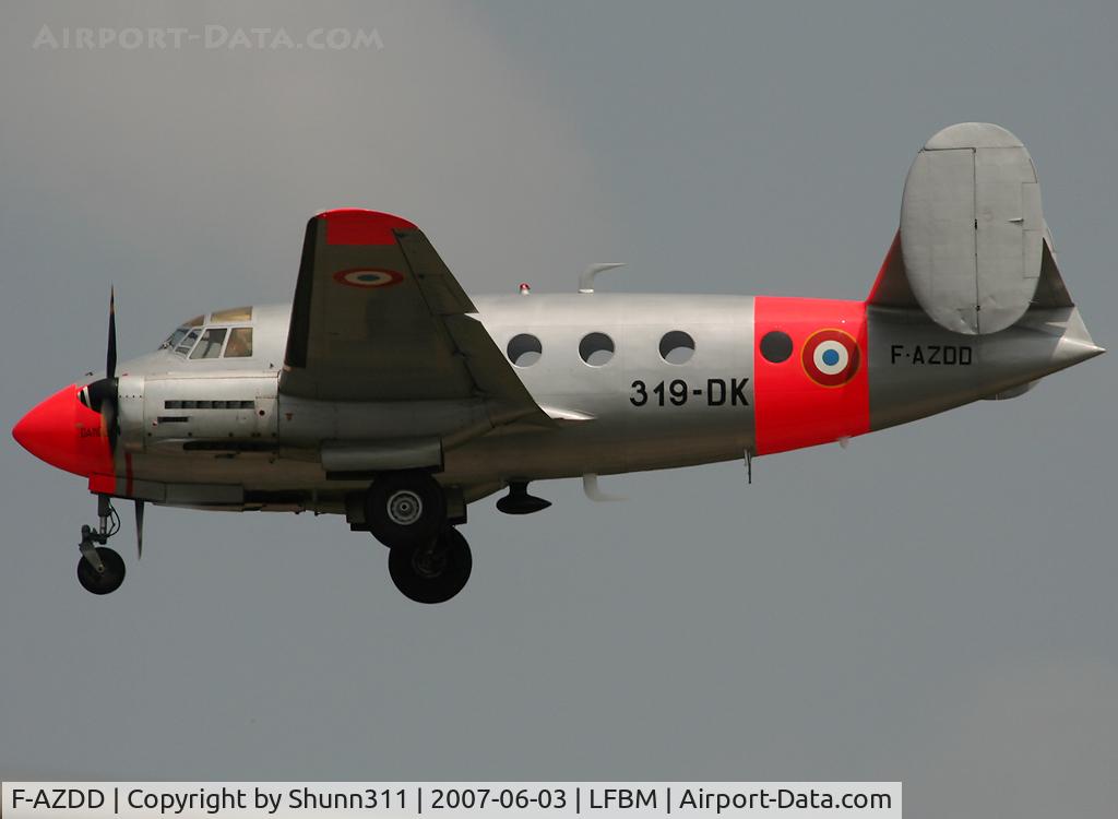 F-AZDD, Dassault MD-312 Flamant C/N 216, Landing after show...