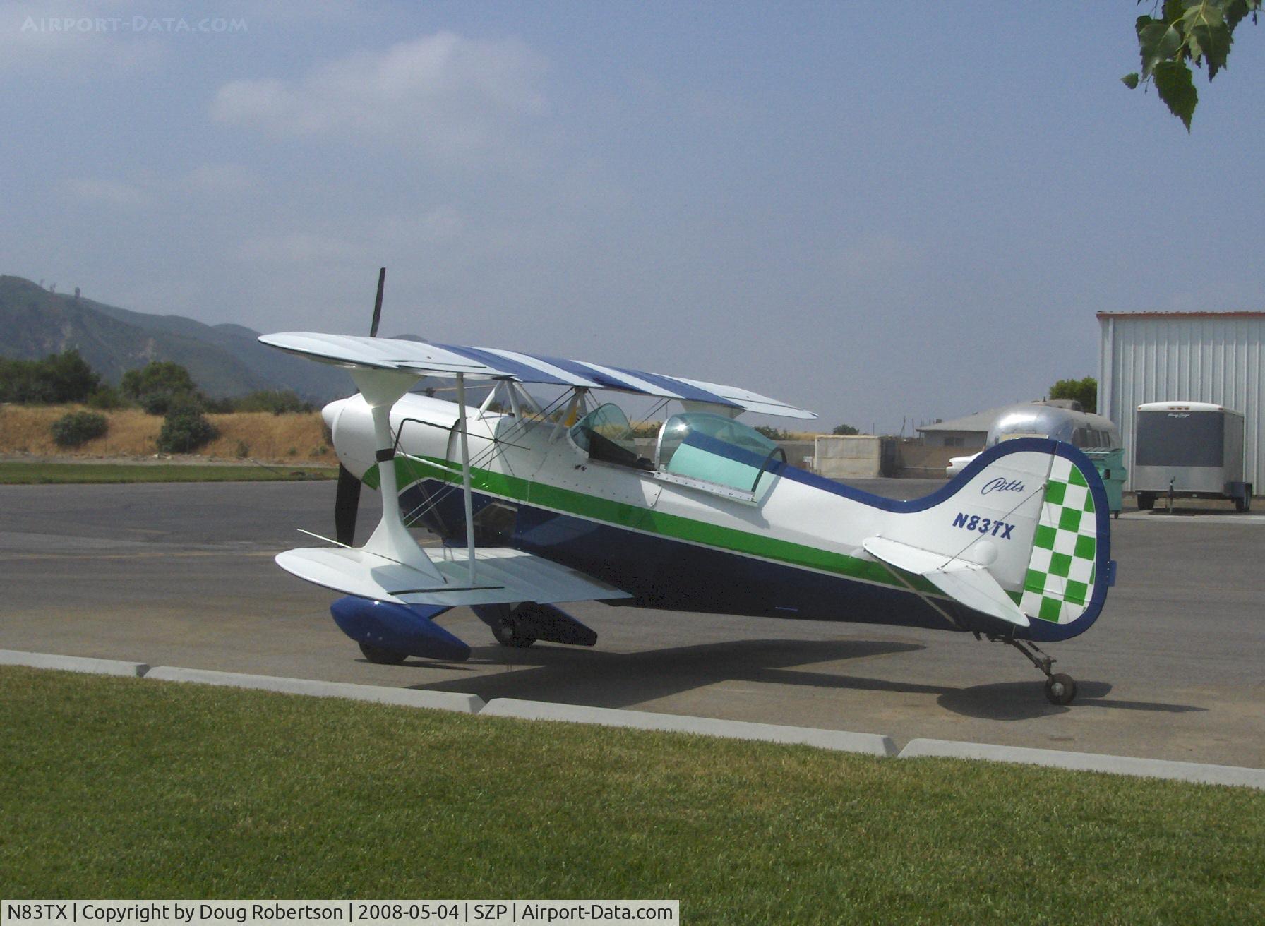 N83TX, 1983 Pitts S-1E Special C/N 8-0110, 1983 Langerud/Taylor/Hines PITTS S1E, Lycoming O-320