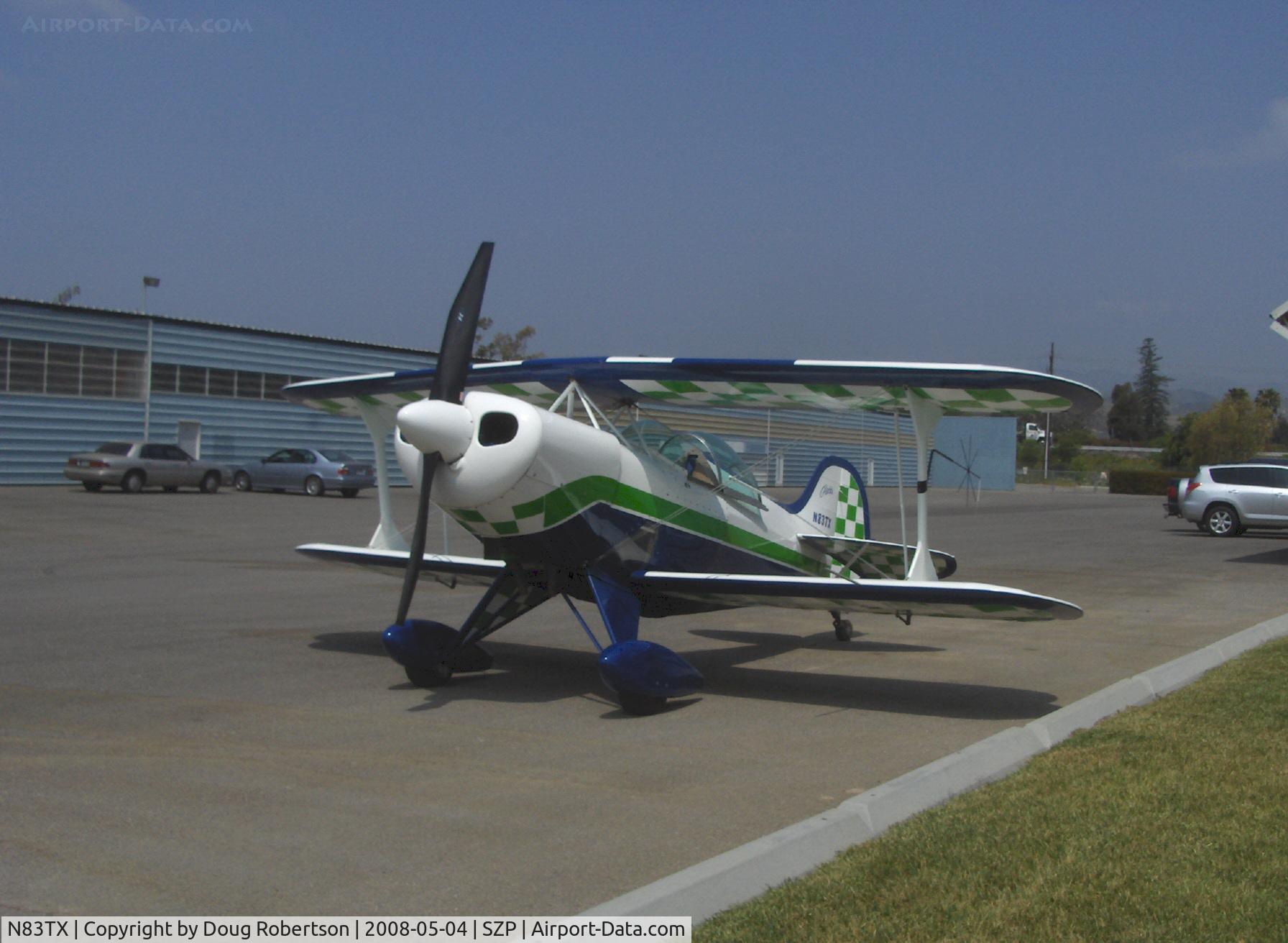 N83TX, 1983 Pitts S-1E Special C/N 8-0110, 1983 Langerud/Taylor/Hines PITTS S1E, Lycoming O-320