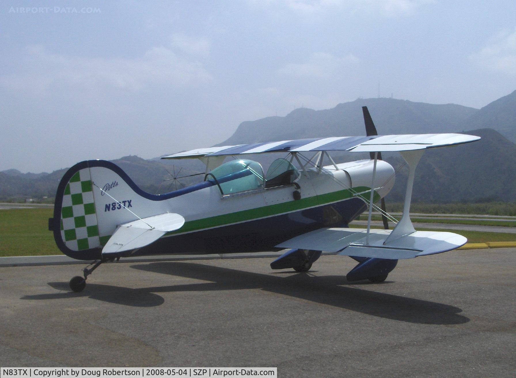 N83TX, 1983 Pitts S-1E Special C/N 8-0110, 1983 Langerud/Taylor/Hines PITTS S1E, Lycoming O-320