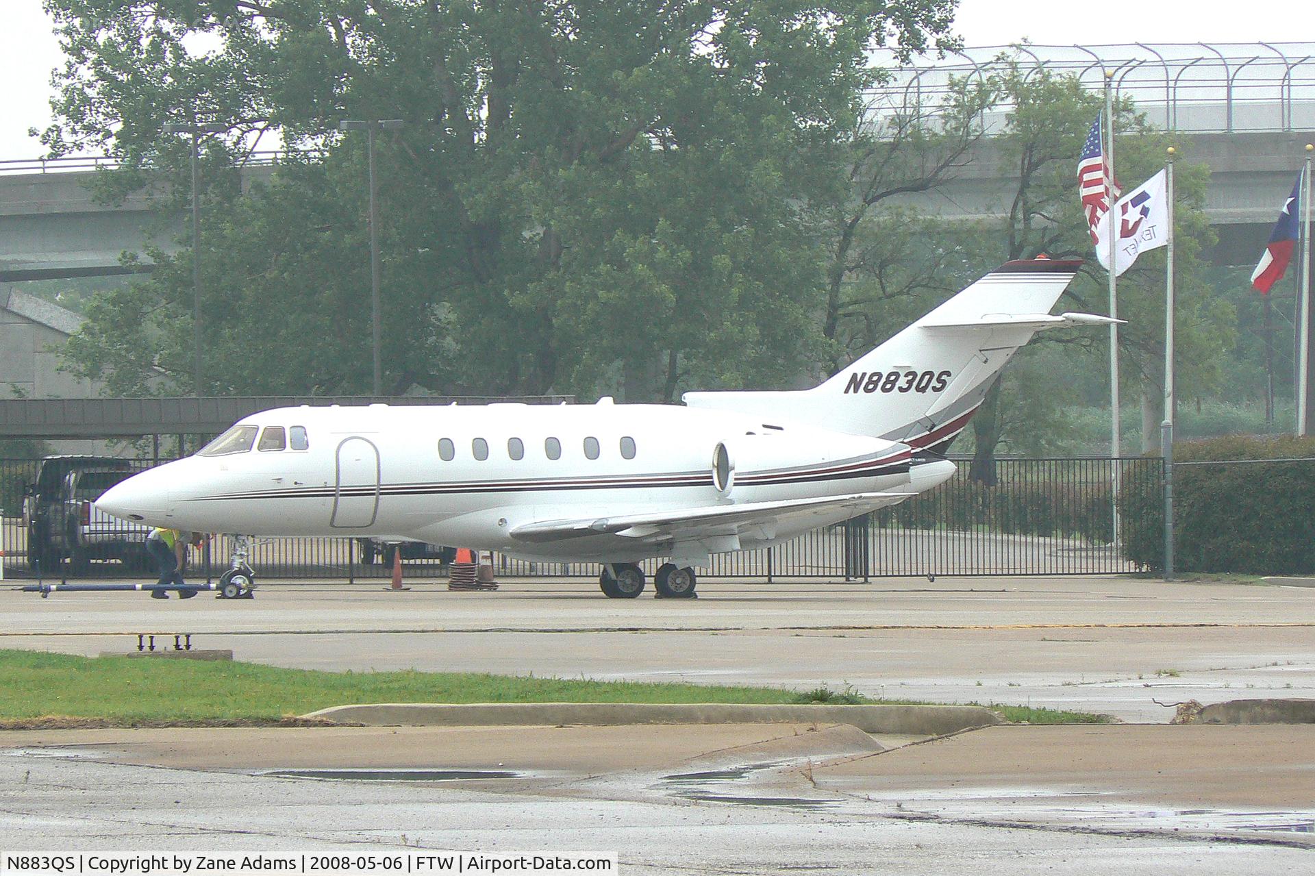 N883QS, 2006 Raytheon Hawker 800XP C/N 258773, At Meacham Field