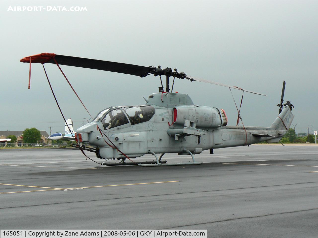 165051, Bell AH-1W Super Cobra C/N 26211, USMC Cobra at Arlington Municipal