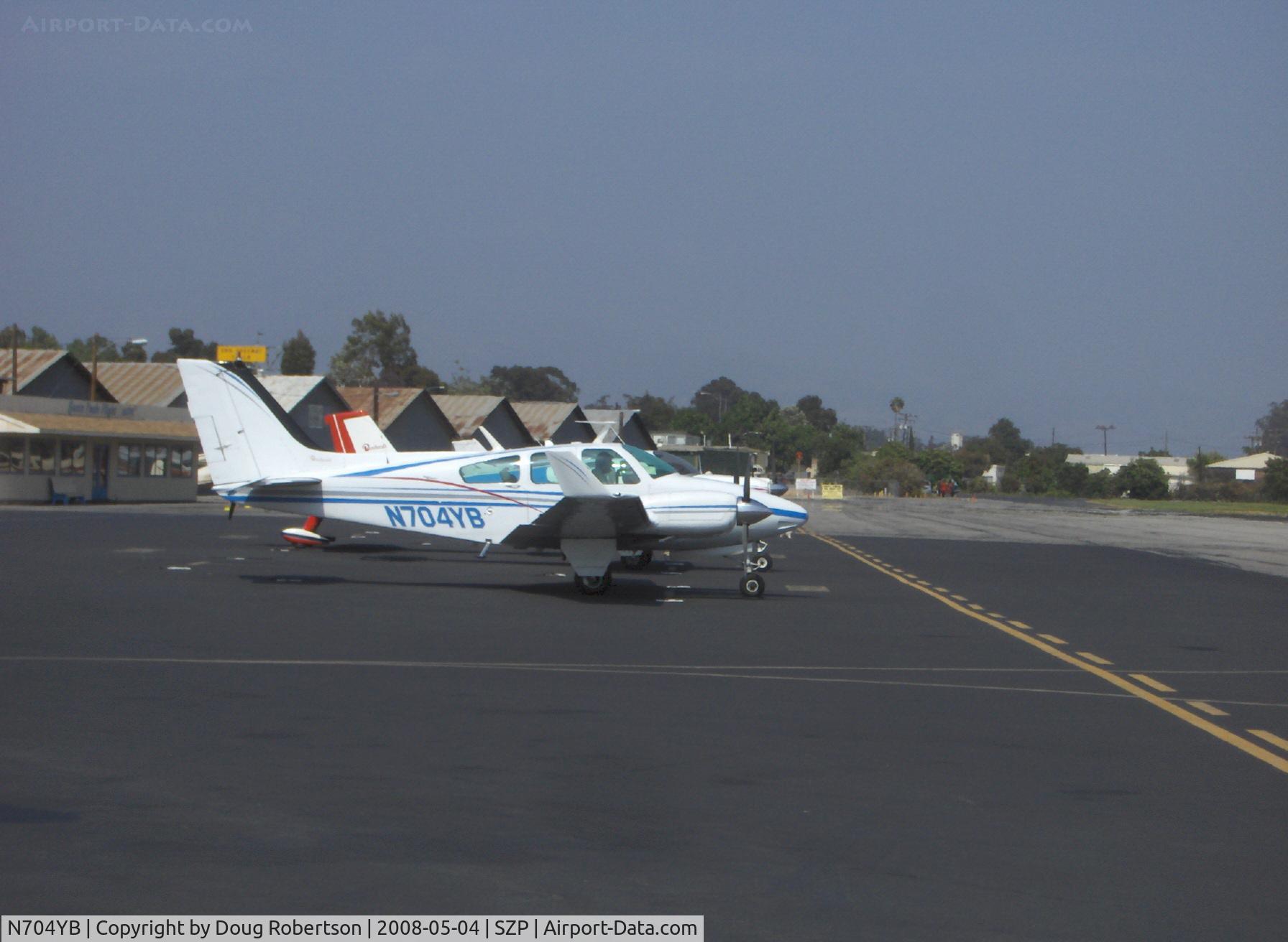 N704YB, 1968 Beech 95-B55 (T42A) Baron C/N TC-1156, 1968 Beech 95-B55 (T42A) BARON, two Continental IO-470-L 260 Hp each