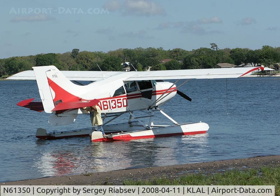 N61350, 1989 Maule M-7-235 Super Rocket C/N 4075C, Lake Agnes splash-in 2008.