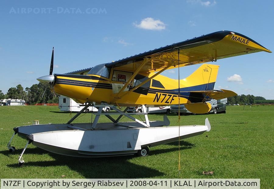 N7ZF, 2001 Maule M-7-260 C/N 26012C, Lake Agnes splash-in 2008.