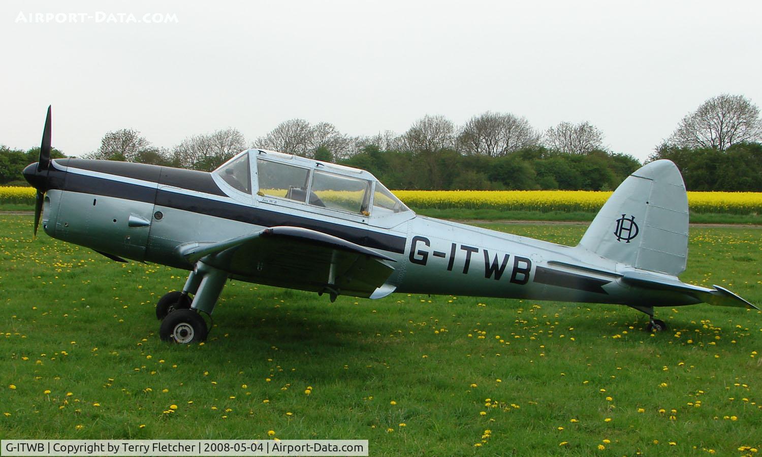 G-ITWB, 1958 OGMA DHC-1 Chipmunk T.20 C/N OGMA-48, DHC1 Chipmunk at Spanhoe