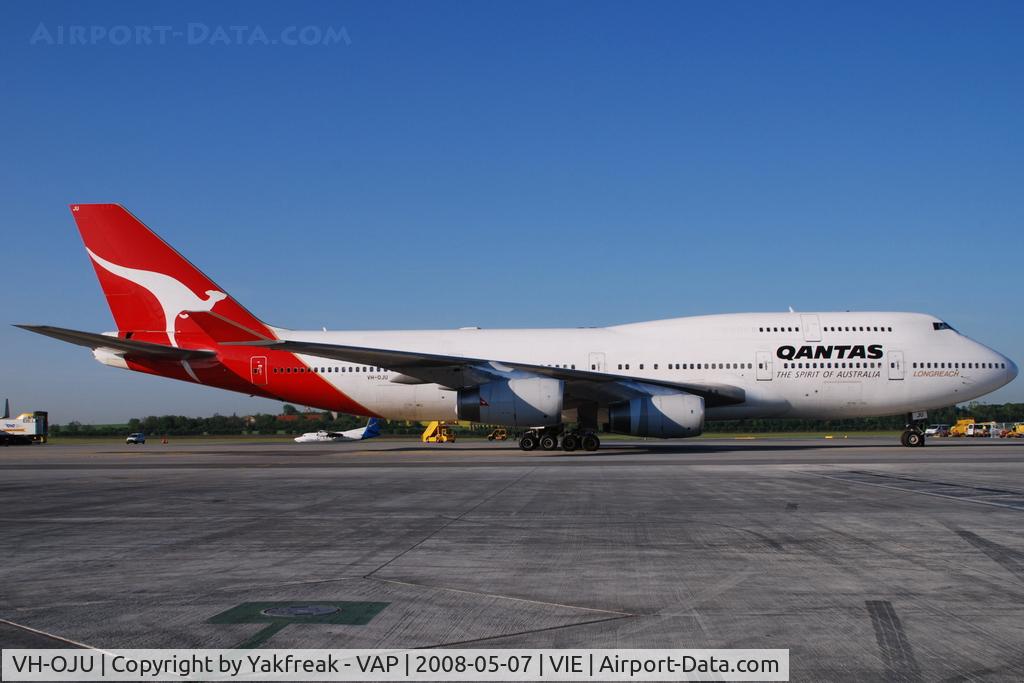 VH-OJU, 1999 Boeing 747-438 C/N 25566, Qantas Boeing 747-400