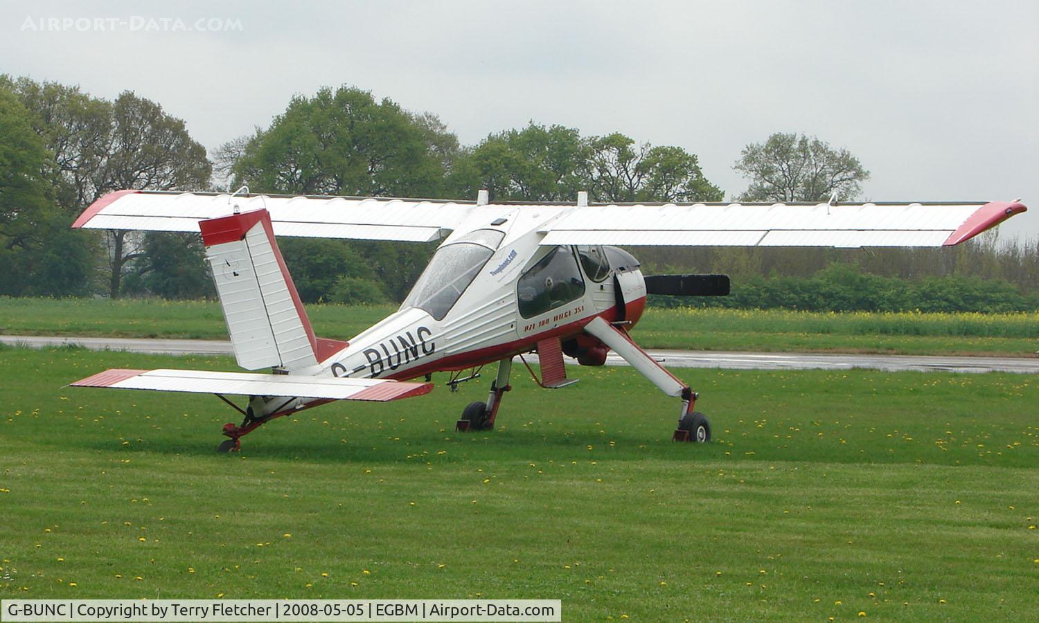 G-BUNC, 1979 PZL-Okecie PZL-104 Wilga 35A C/N 129444, An unusual visitor to Tatenhill- one of just a handful of PZL aircraft on the British Register