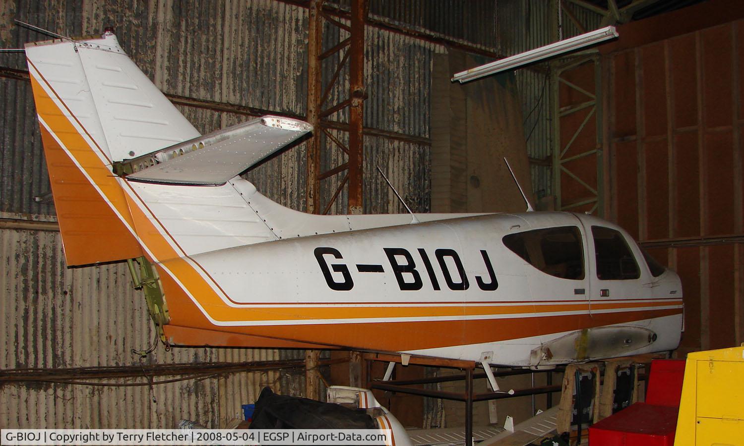 G-BIOJ, 1977 Rockwell Commander 112TCA C/N 13192, Not quite sure of the status of this aircraft