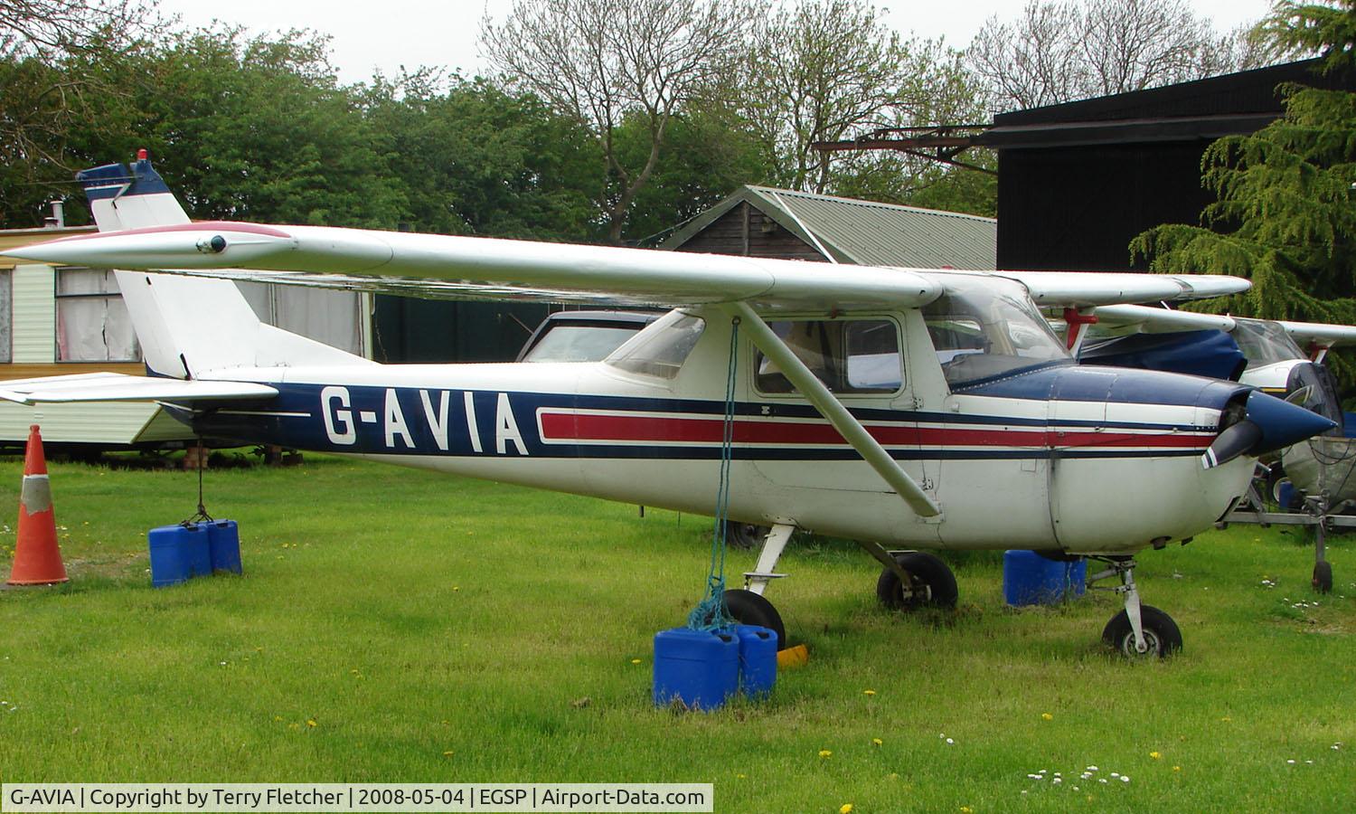G-AVIA, 1967 Reims F150G C/N 0184, Cessna F150G at sibson