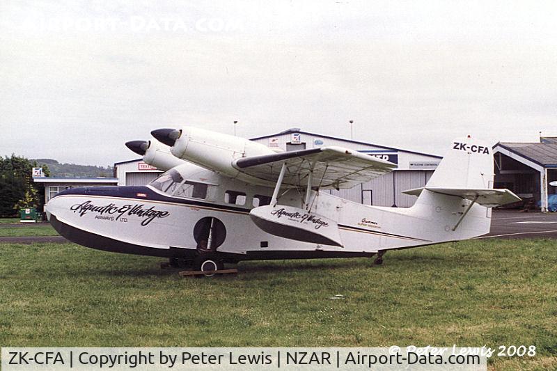 ZK-CFA, Grumman G-44A Widgeon C/N 1439, Aquatic & Vintage Airways Ltd., Whitford - 1996