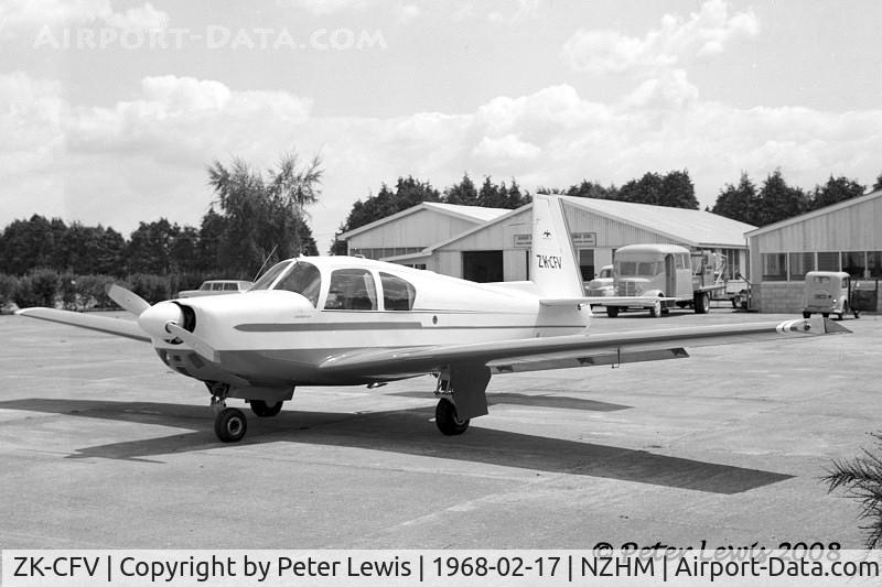 ZK-CFV, Mooney M20E C/N 230, Aircraft Hire Ltd., Masterton
