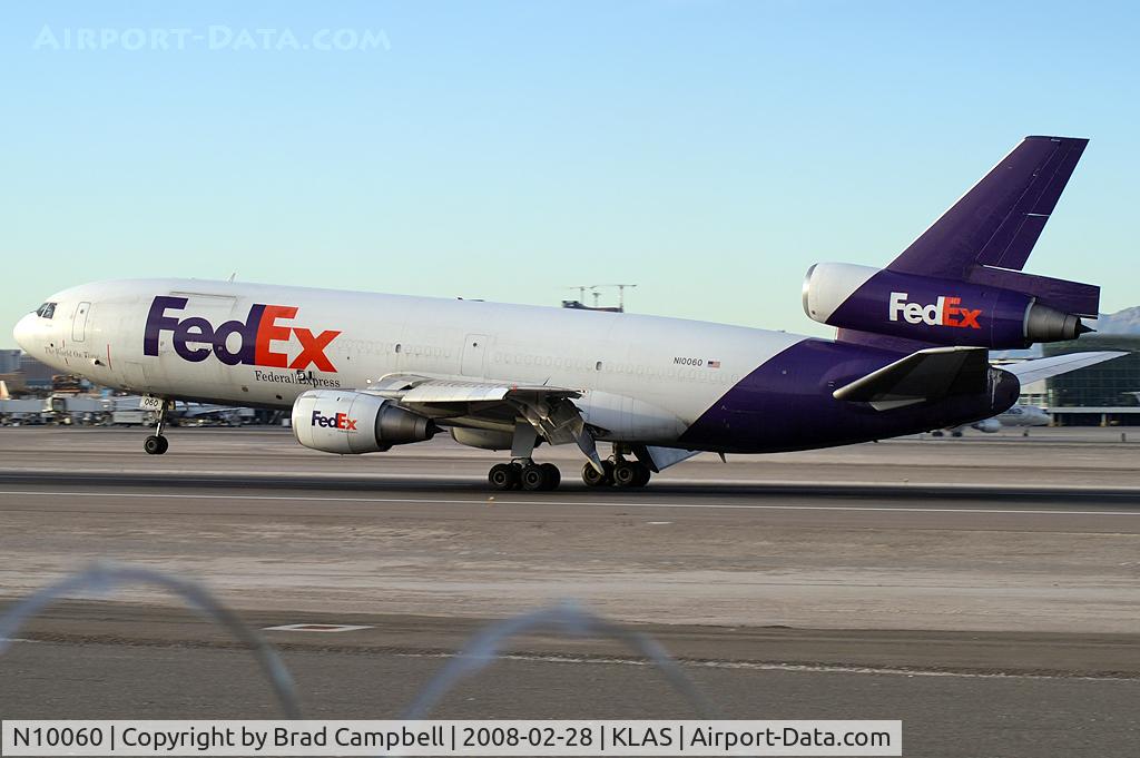 N10060, 1979 McDonnell Douglas DC-10-10 C/N 46970, Federal Express - FedEx / 1979 McDonnell Douglas DC-10-10 (F)
