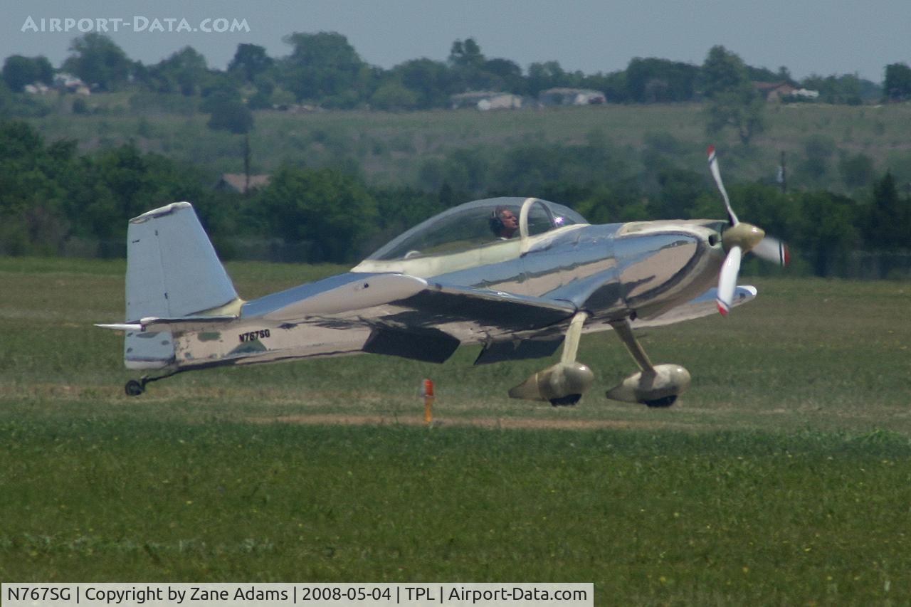 N767SG, 2006 Vans RV-8 C/N 82222, At Central Texas Airshow - Falcon Flight