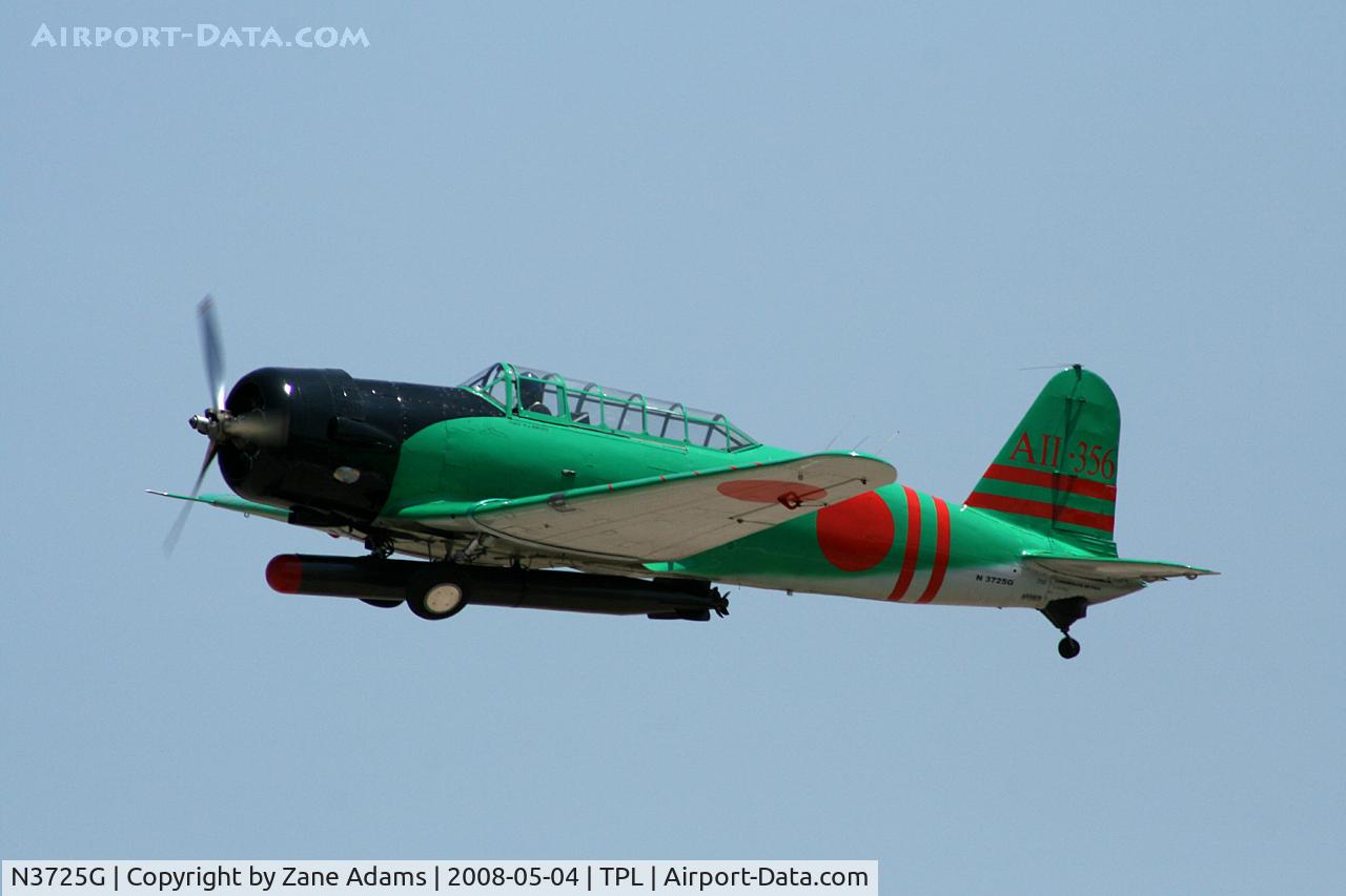 N3725G, 1944 North American SNJ-5 Texan Texan C/N 84875, At Central Texas Airshow - Tora Tora Tora Kate Replica