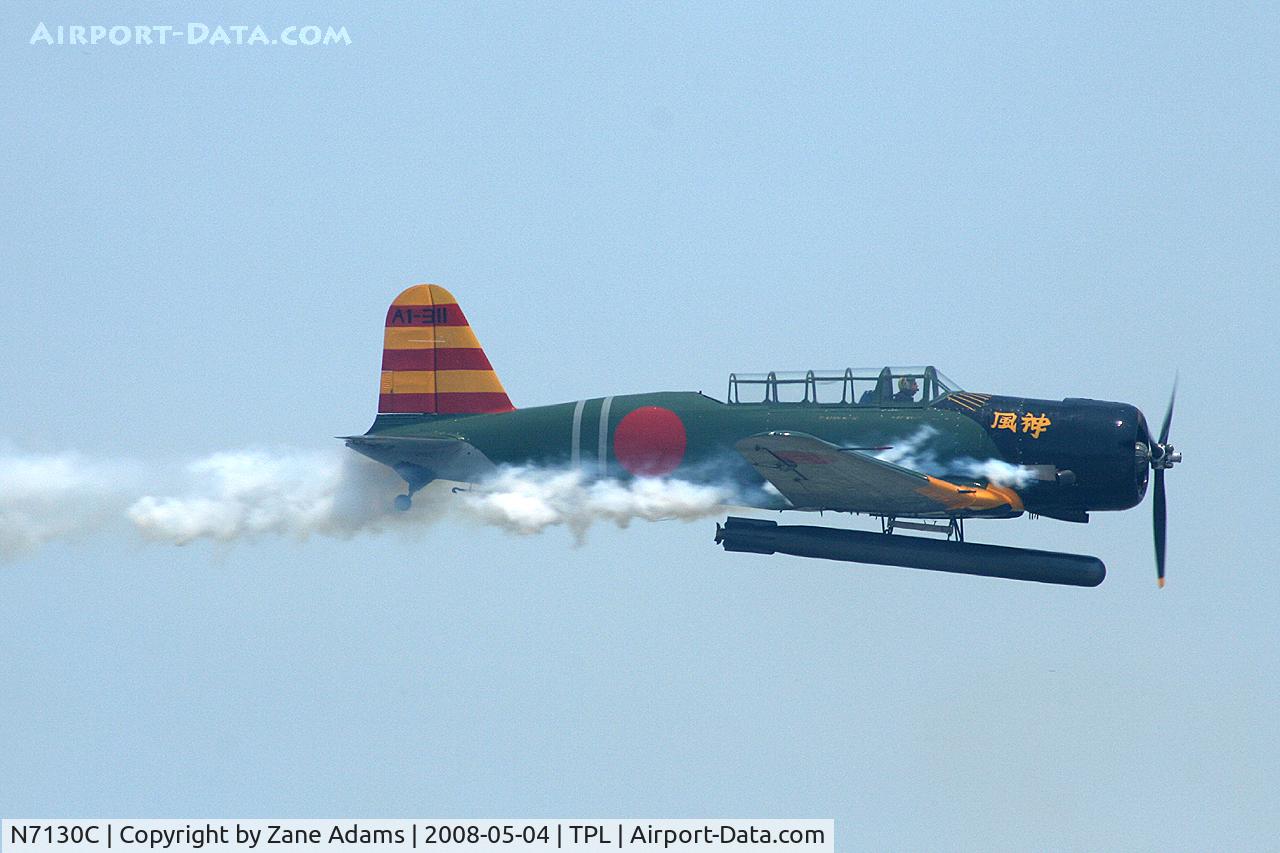 N7130C, 1944 North American SNJ-5 Texan C/N 90712, At Central Texas Airshow - Tora Tora Tora Kate Replica