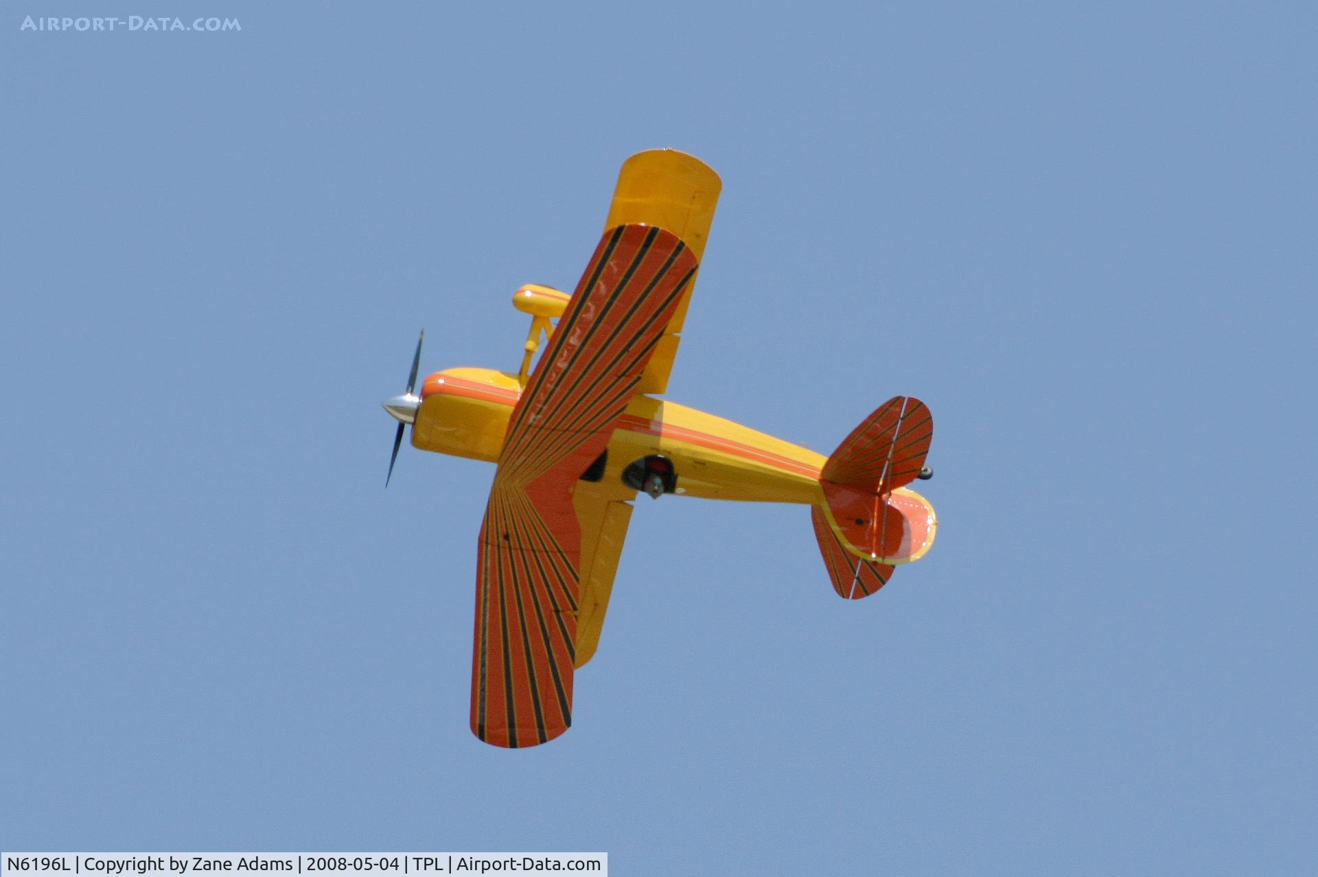 N6196L, 1976 Great Lakes 2T-1A-2 Sport Trainer C/N 0723, At Central Texas Airshow