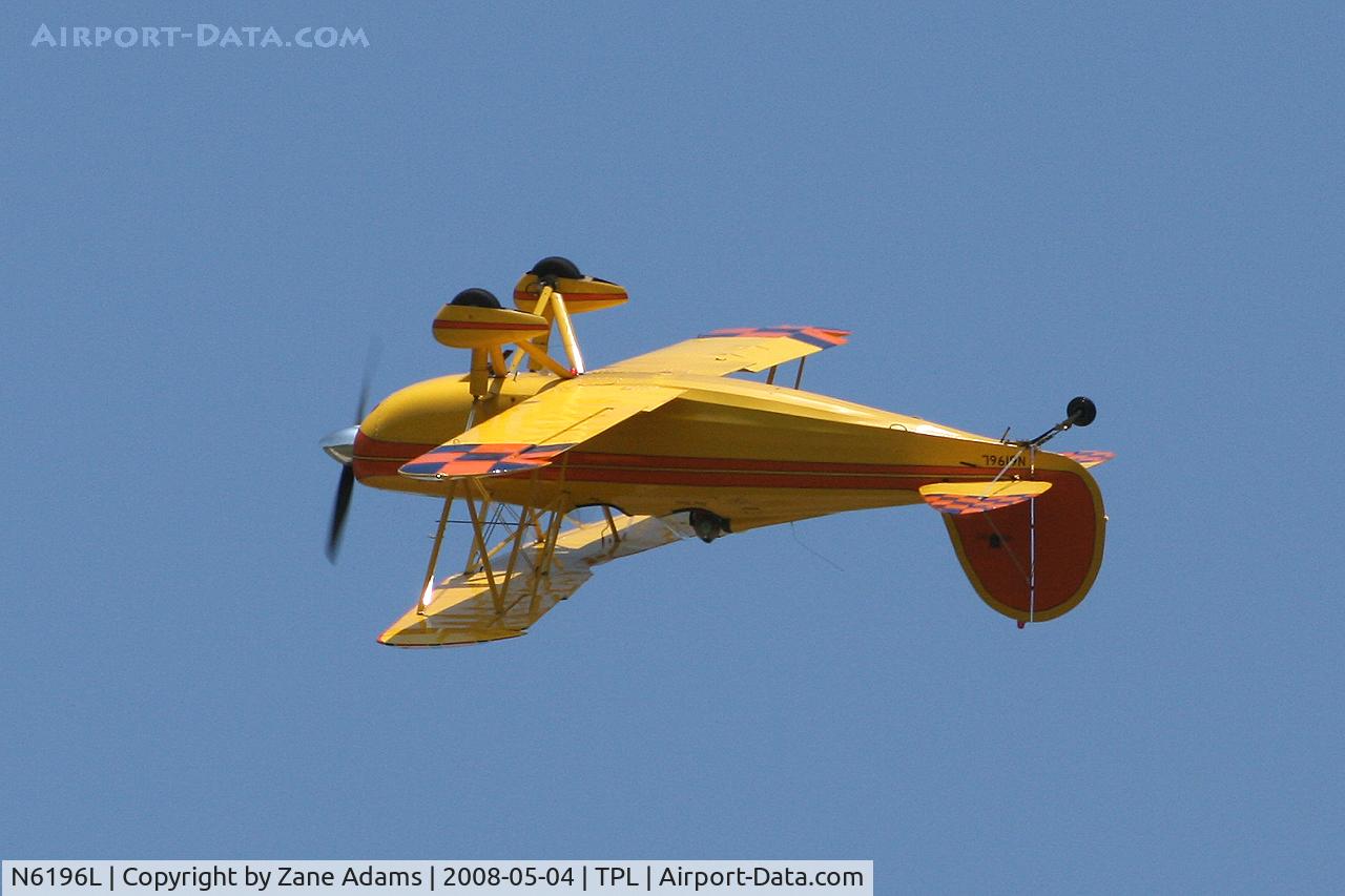 N6196L, 1976 Great Lakes 2T-1A-2 Sport Trainer C/N 0723, At Central Texas Airshow