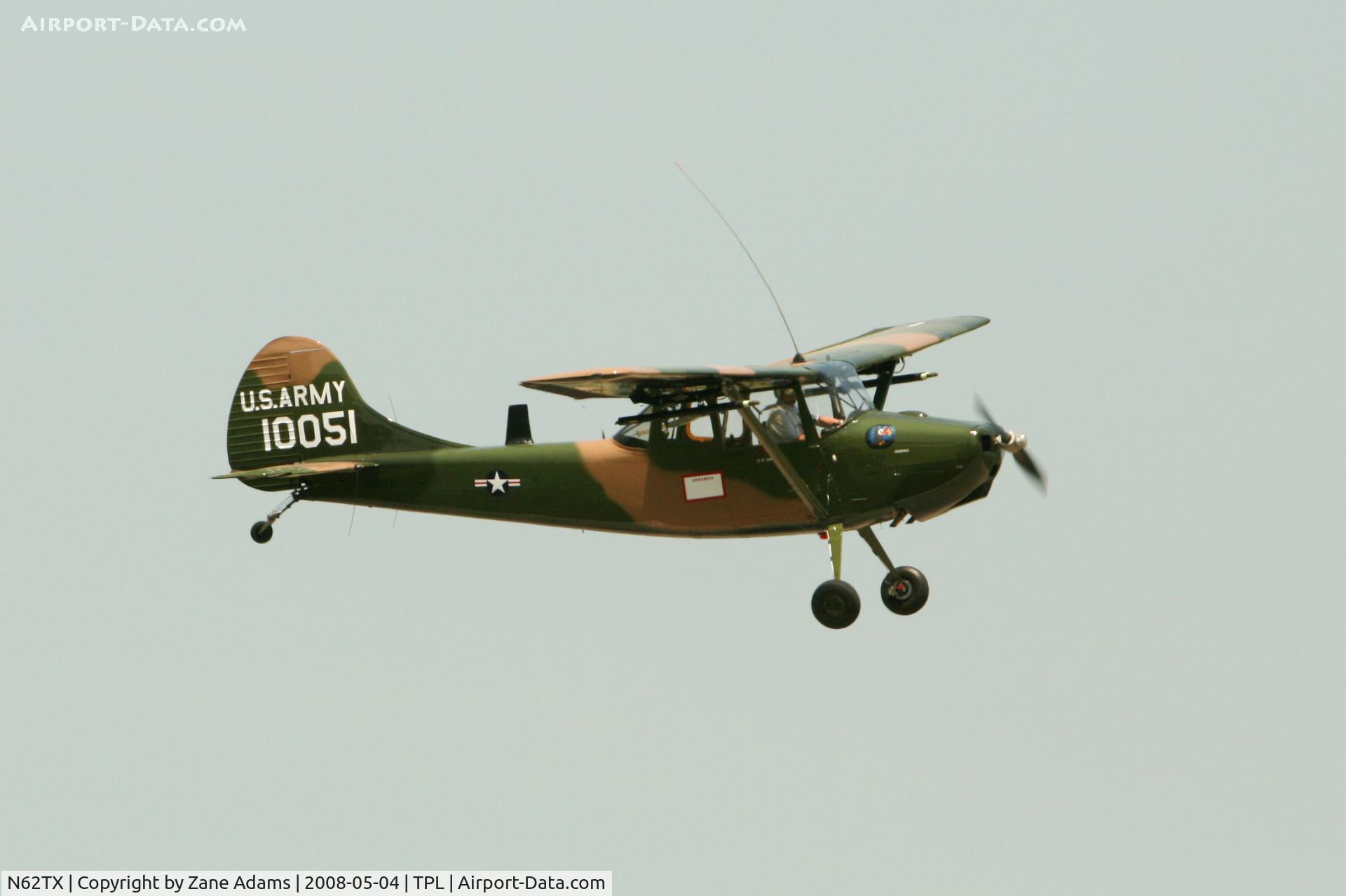 N62TX, 1963 Cessna O-1E Bird Dog C/N 305M-0051, At Central Texas Airshow