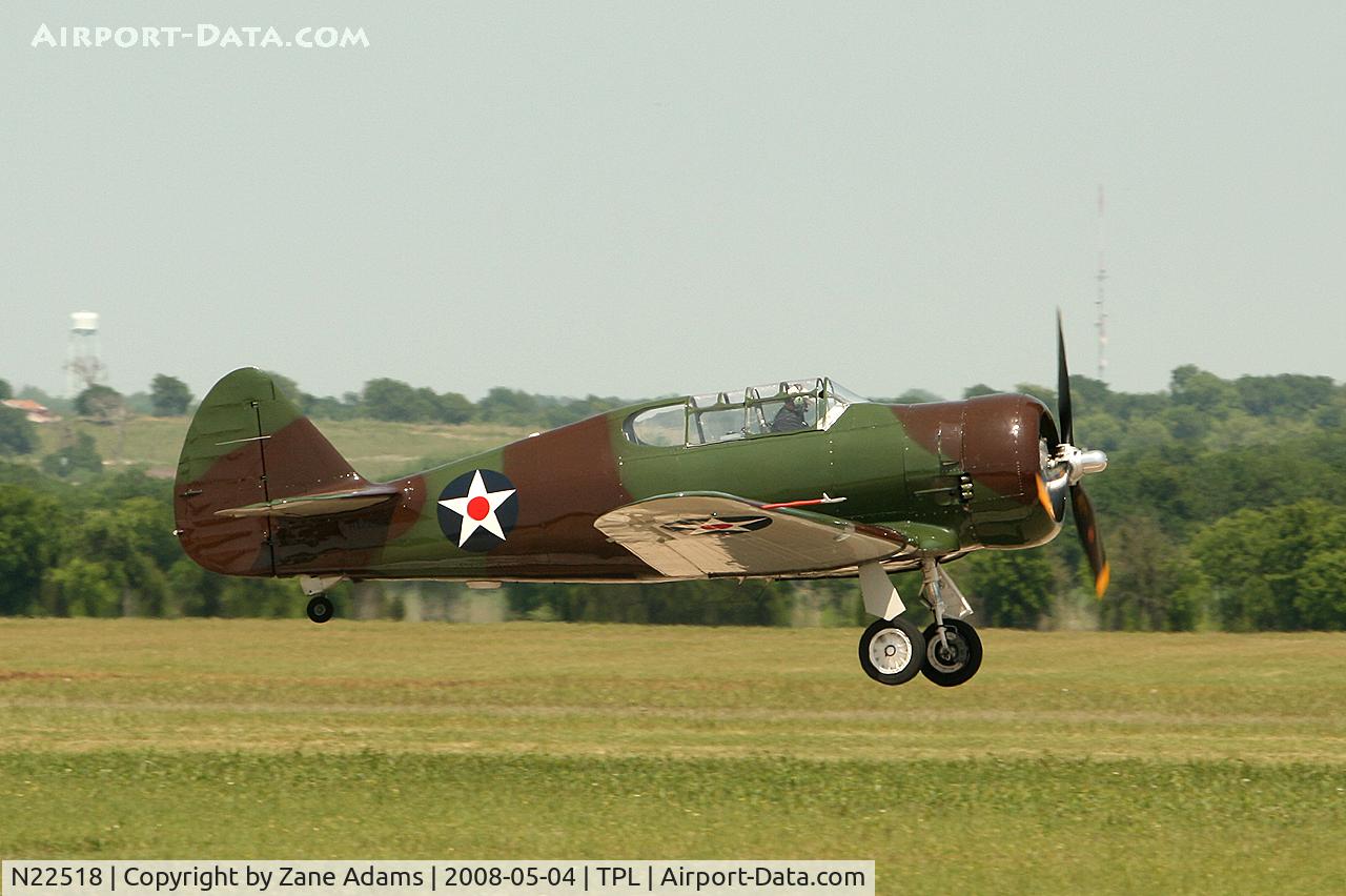 N22518, 1943 North American P-64 replica C/N 88-13630, At Central Texas Airshow - This airplane was built as an NA-50 replica, but is now being called a P-64